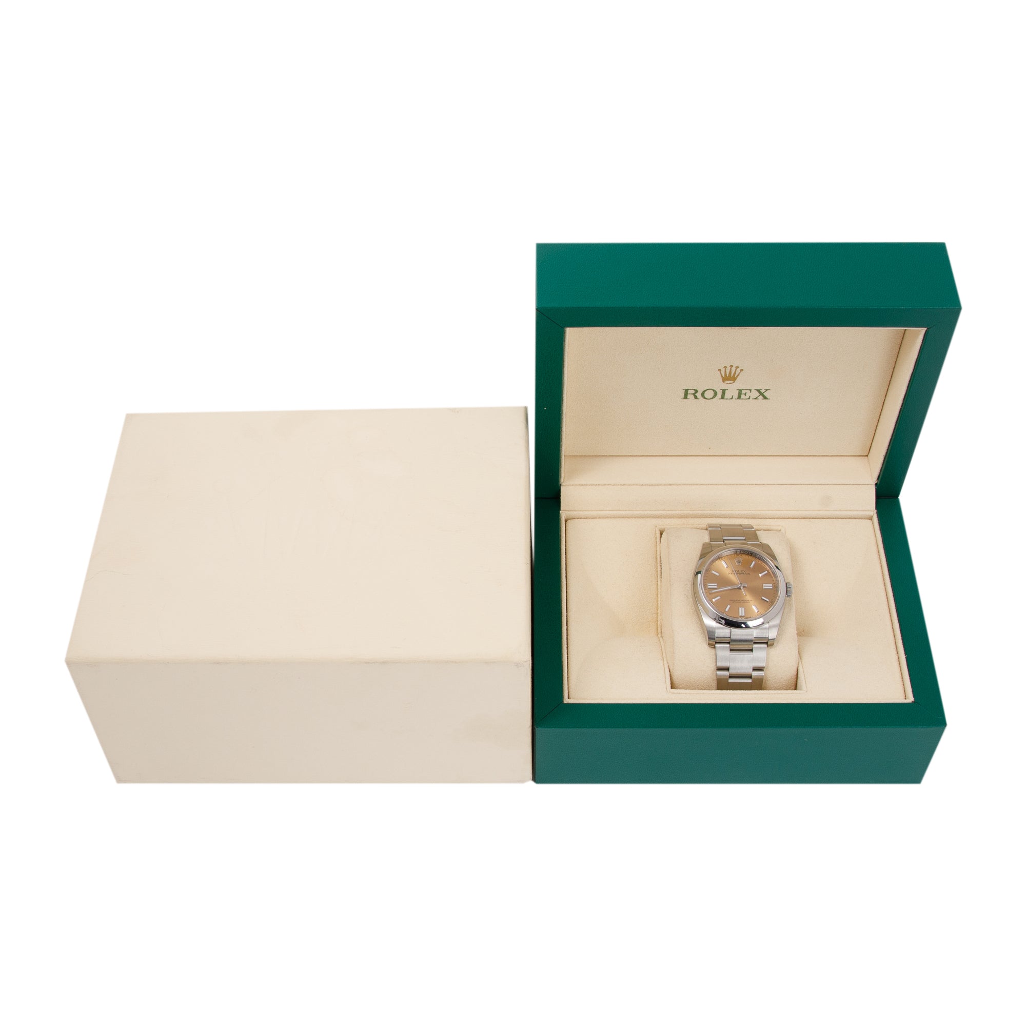 Rolex Oyster Perpetual 36 MM Watch w/ Box & Papers