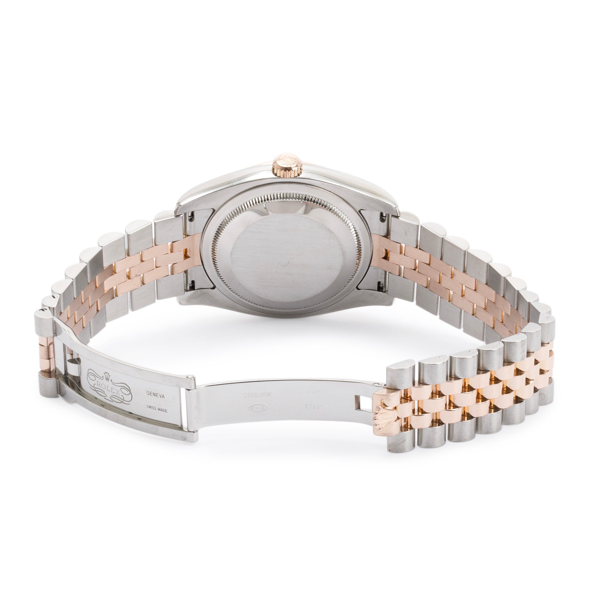 Rolex Oystersteel & Everose Gold Datejust 36 MM Watch