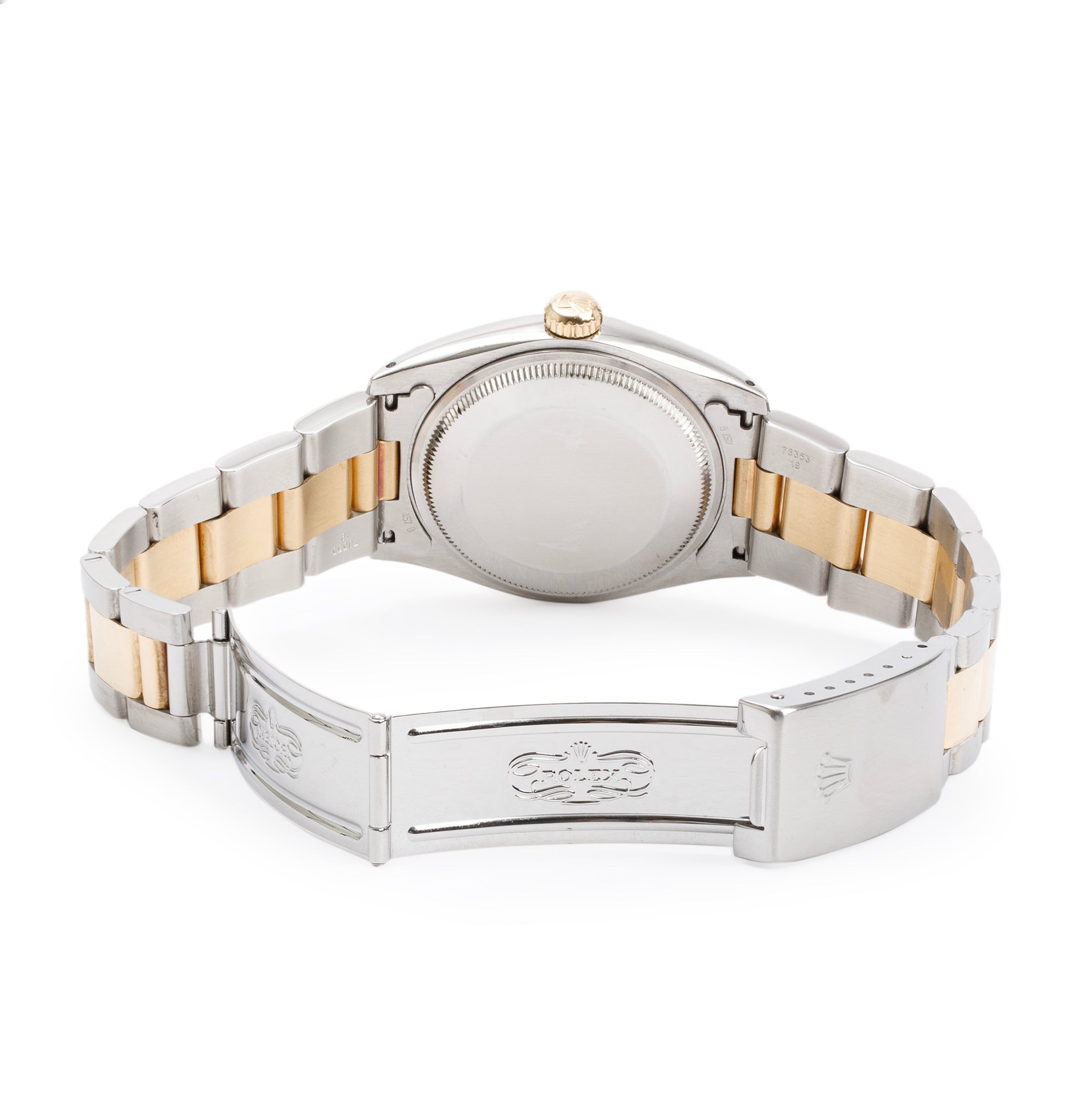 Rolex Stainless Steel & 18k Yellow Gold Air King Date 34 MM Watch 5701 w/ Box & Papers