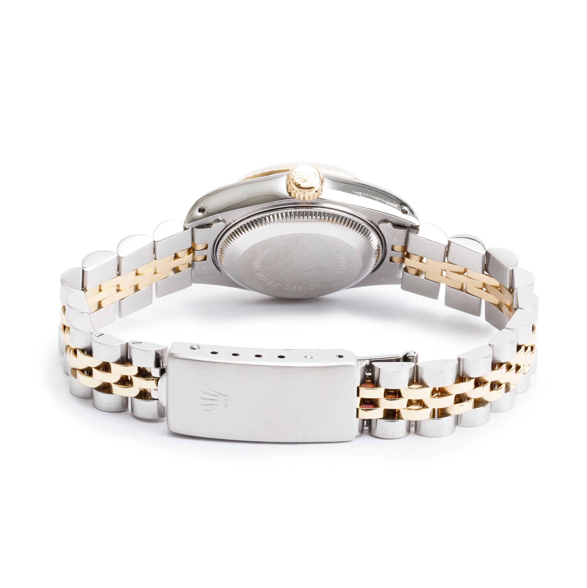 Rolex Stainless Steel & 18k Yellow Gold Datejust 26 MM Watch 69173