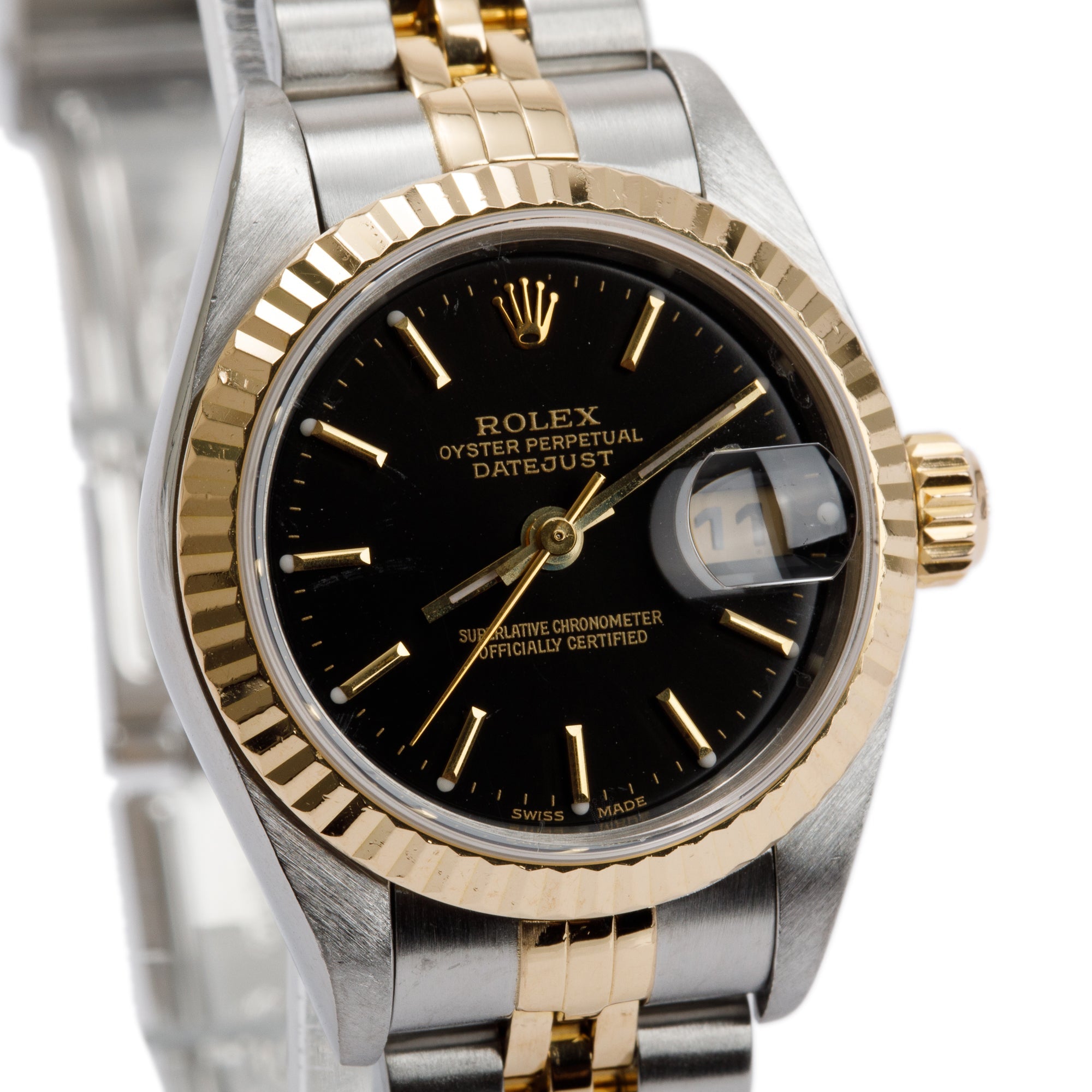 Rolex Stainless Steel & 18k Yellow Gold Datejust 26 mm Watch