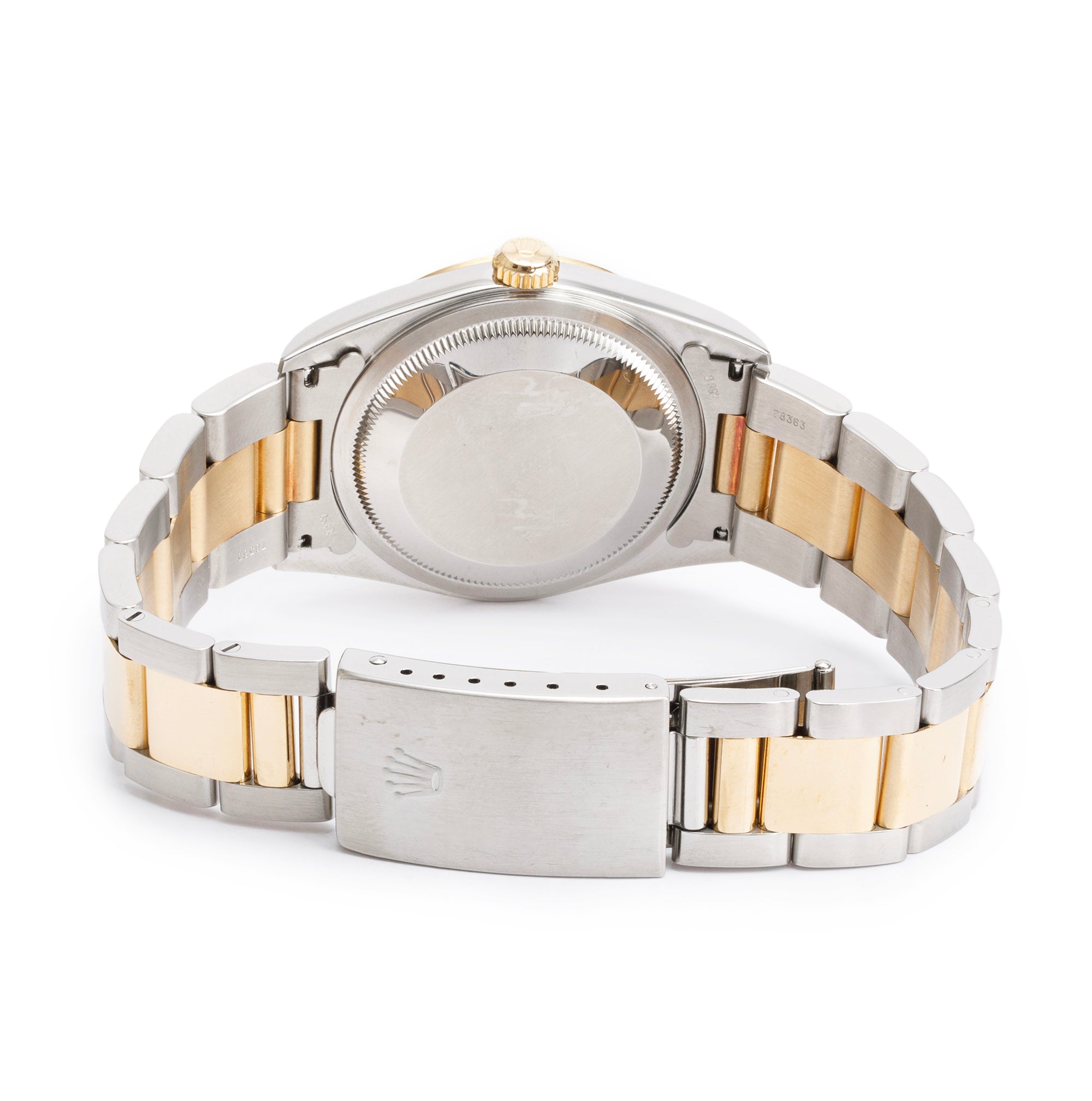 Rolex Stainless Steel & 18k Yellow Gold Datejust 36 MM Watch 16233