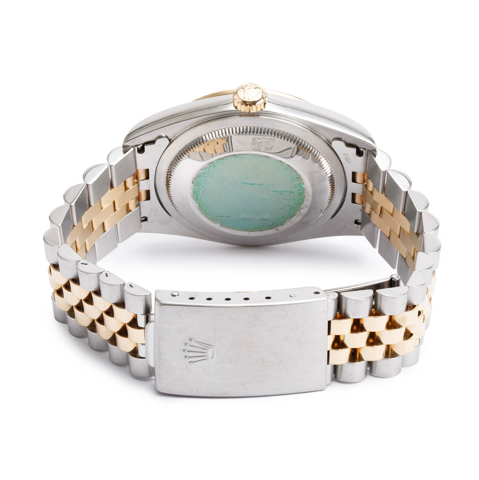 Rolex Stainless Steel & 18k Yellow Gold Datejust 36 MM Watch 16233