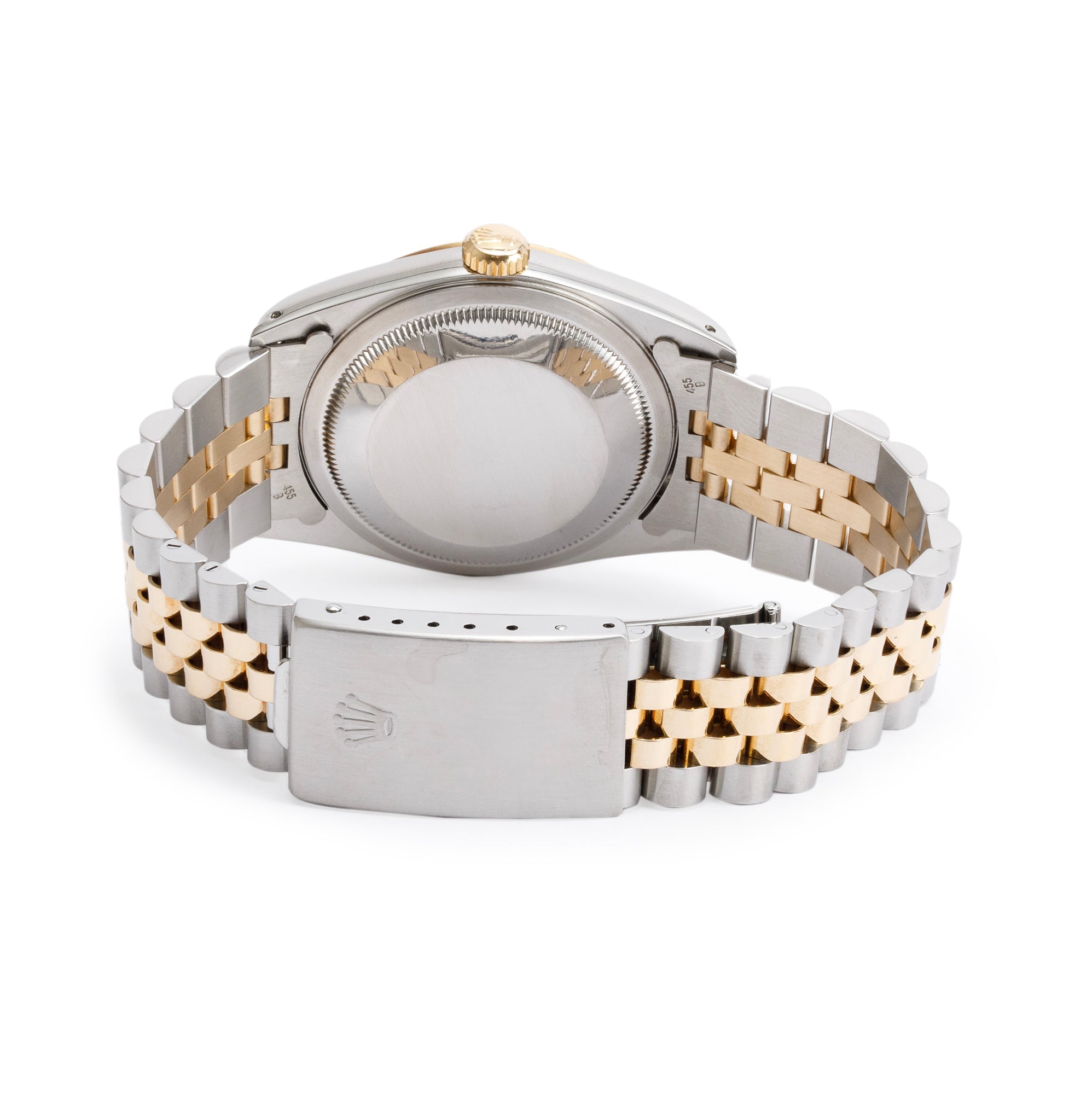 Rolex Stainless Steel & 18k Yellow Gold Datejust 36 MM Watch 16233 w/ Box & Papers