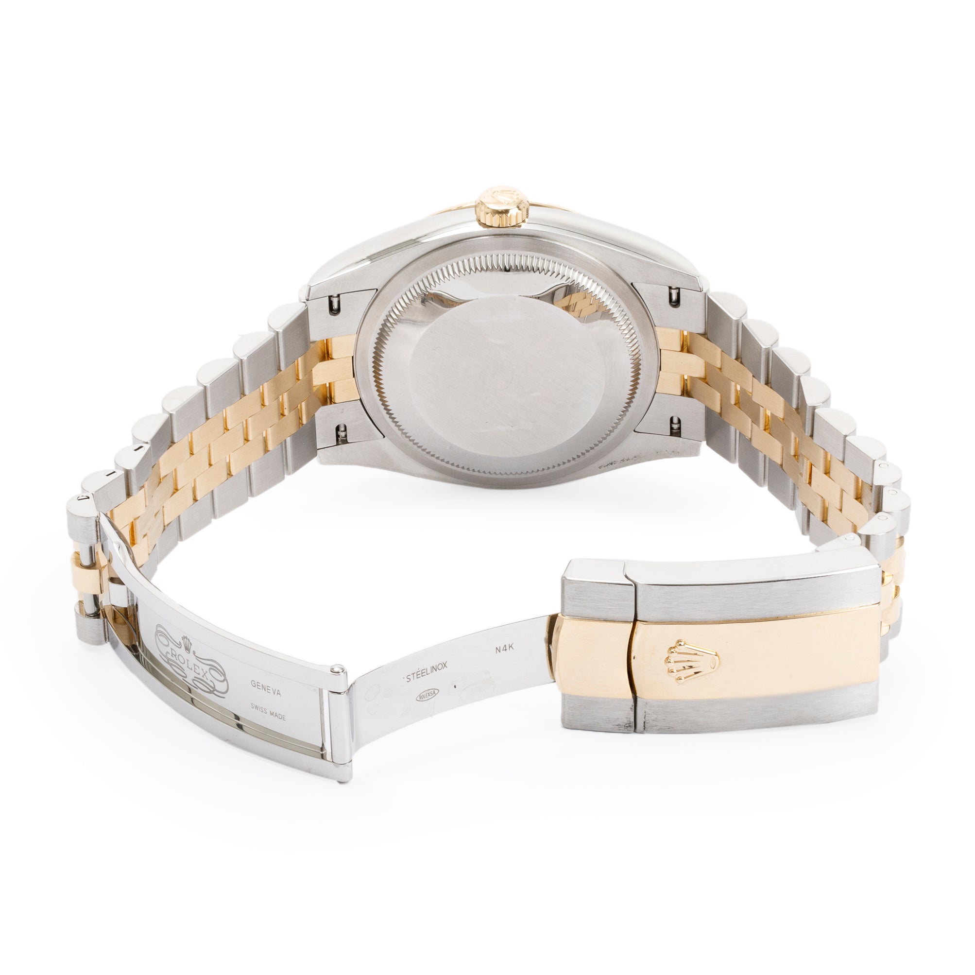 Rolex Stainless Steel & 18k Yellow Gold Datejust 36 MM Watch