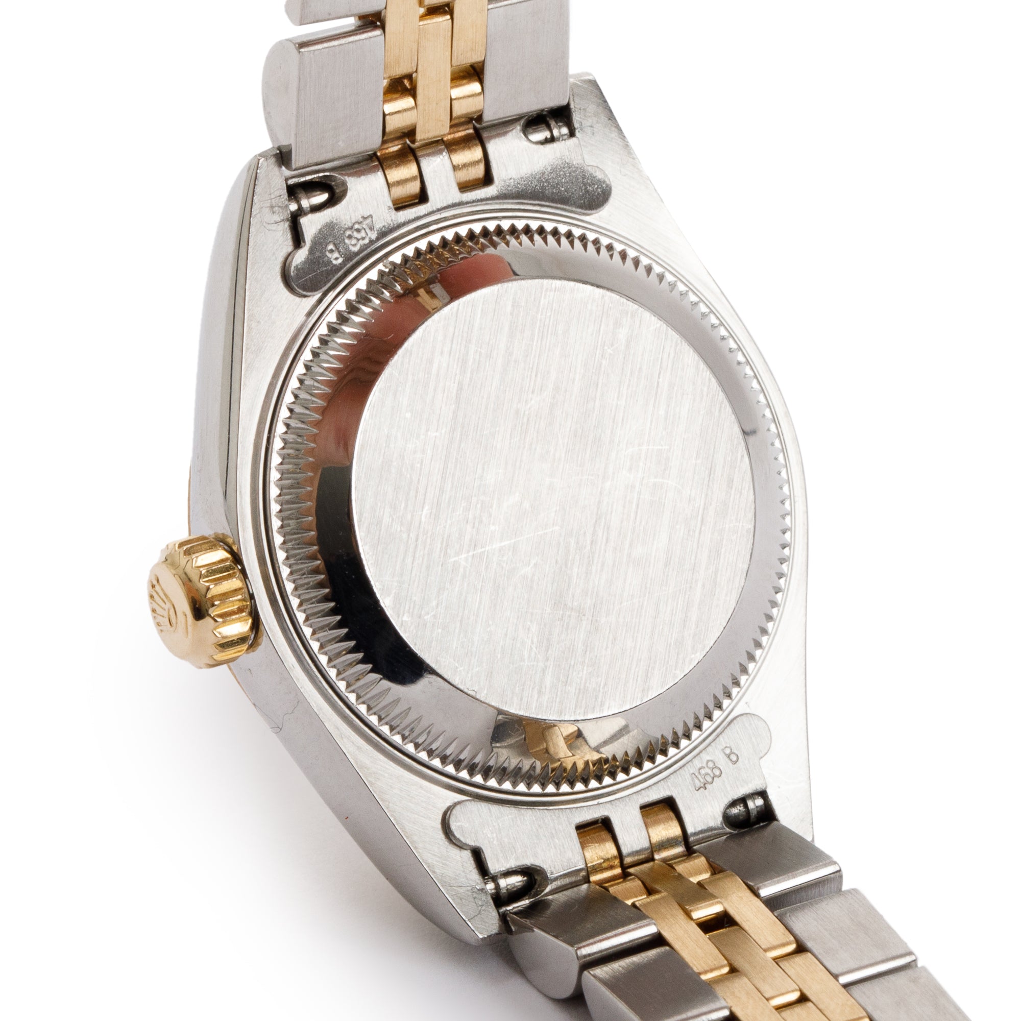 Rolex Stainless Steel & 18k Yellow Gold Diamond Dial Datejust 26 MM Watch