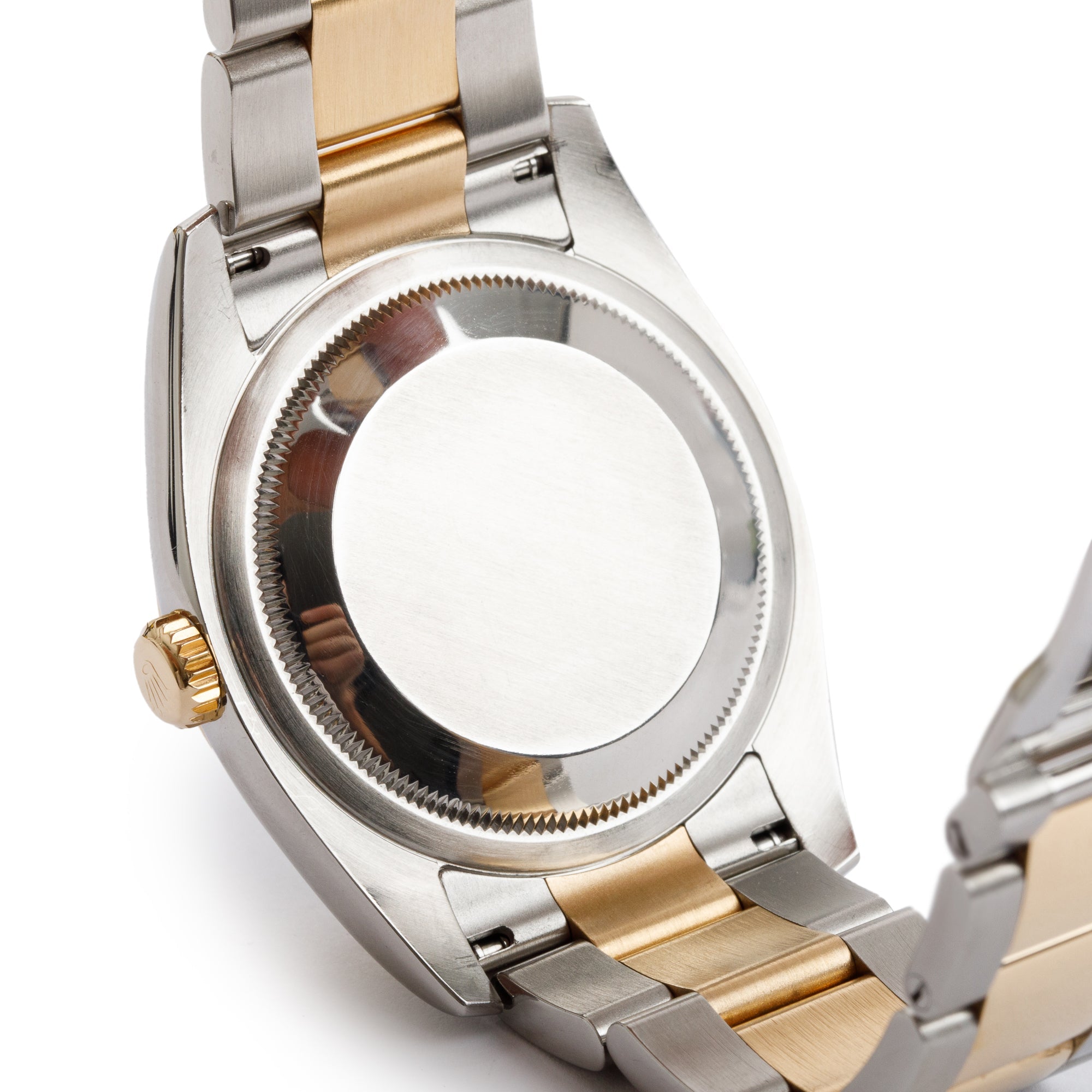 Rolex Stainless Steel & 18k Yellow Gold Diamond Dial Datejust 36 MM Watch