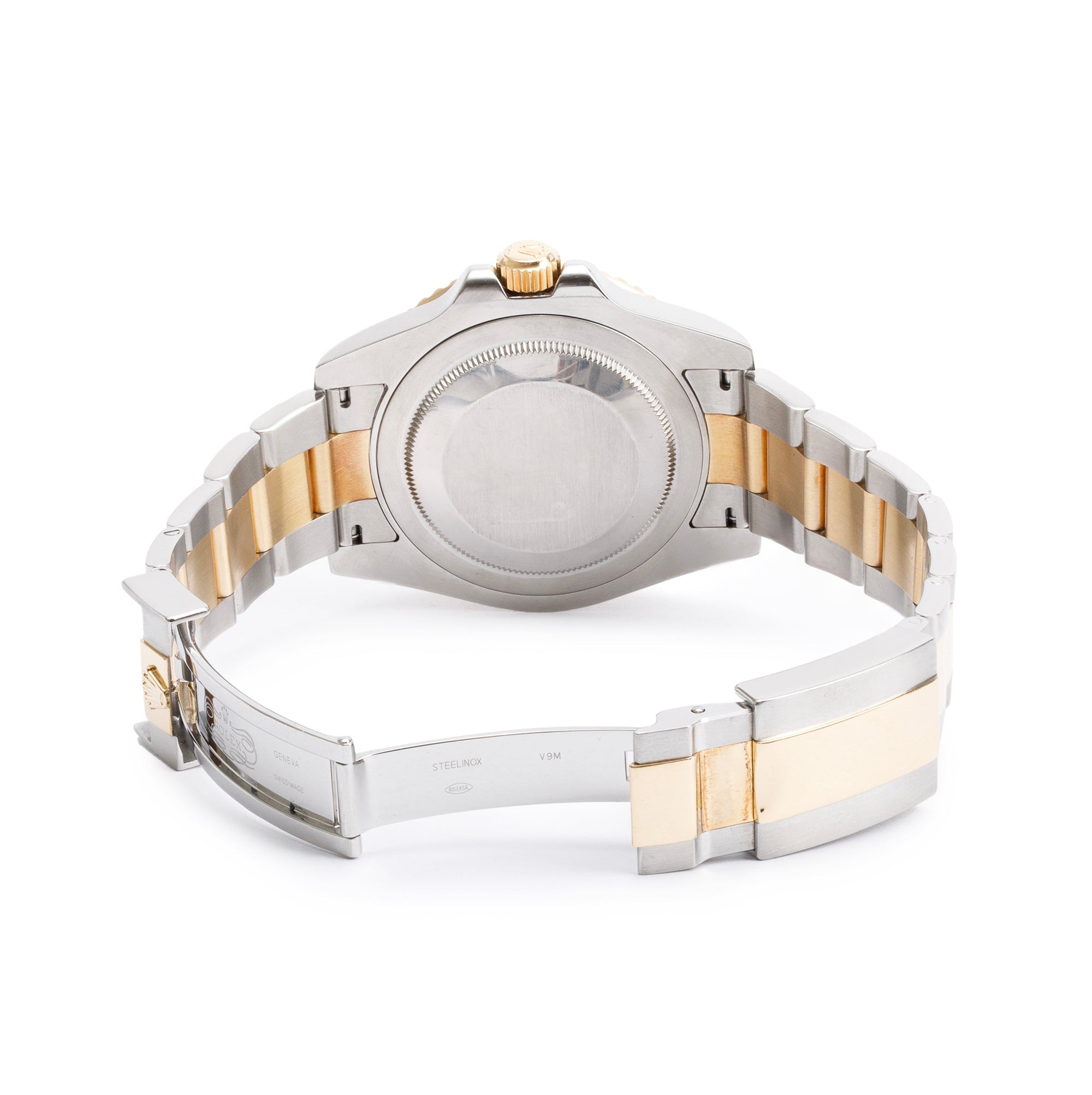 Rolex Stainless Steel & 18k Yellow Gold GMT-Master II 40 MM Watch 116713