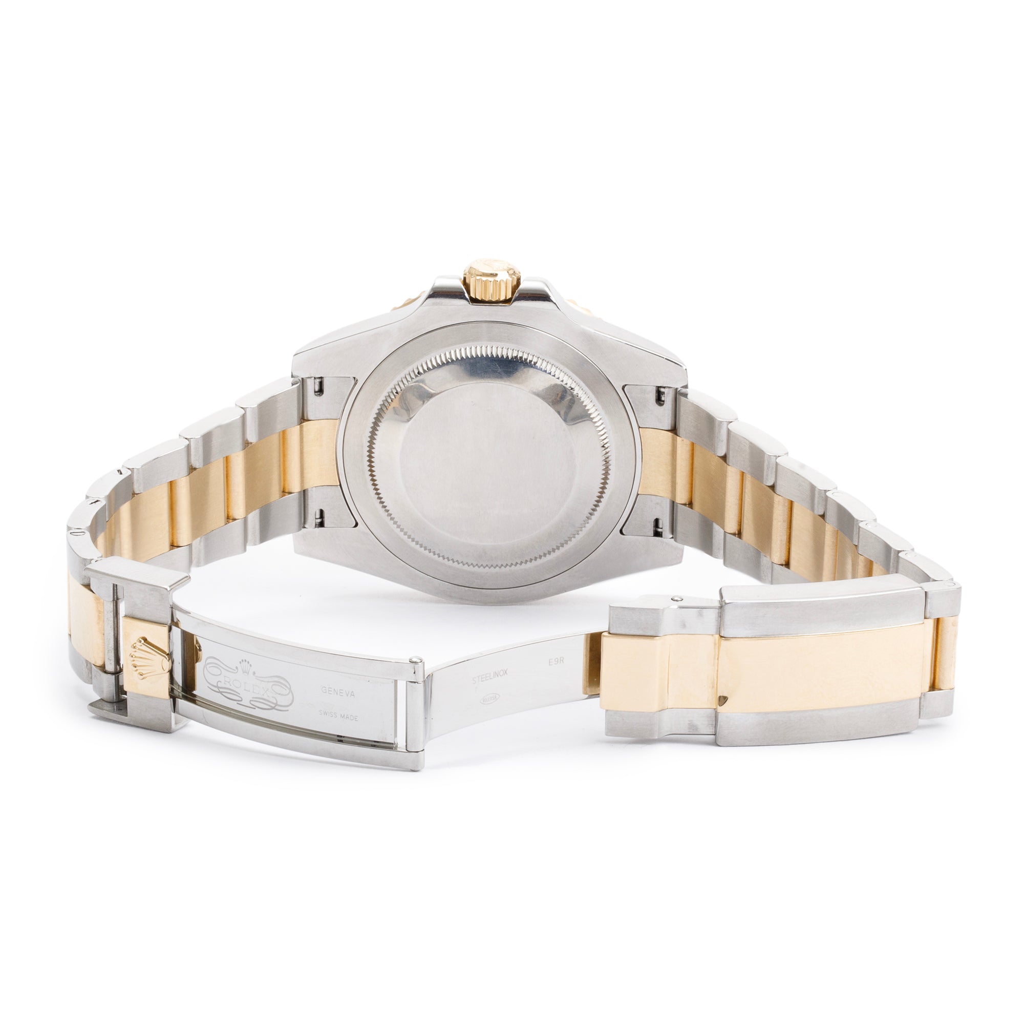 Rolex Stainless Steel & 18k Yellow Gold GMT-Master II 40 MM Watch w/ Box & Papers