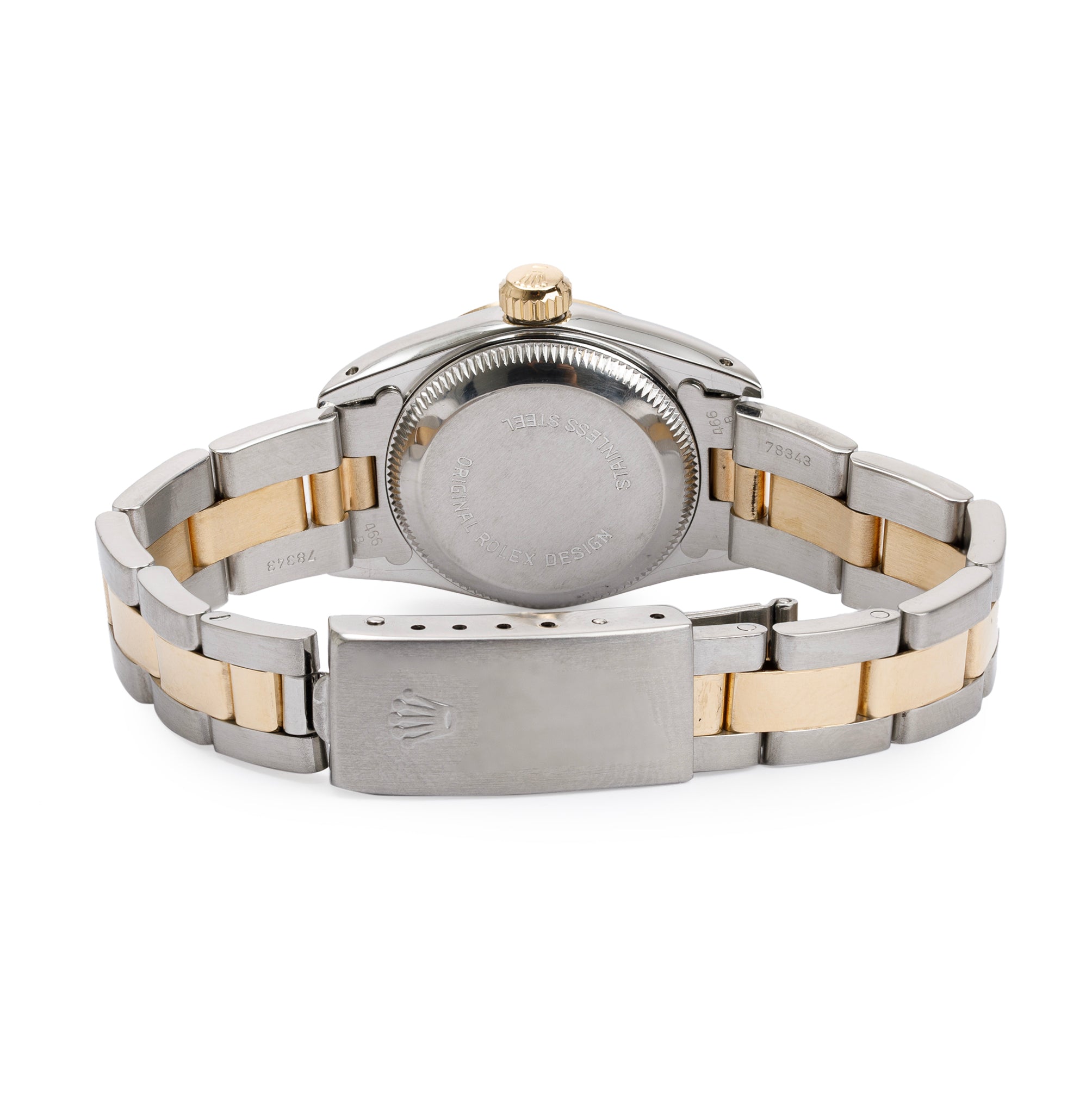 Rolex Stainless Steel & 18k Yellow Gold Oyster Perpetual 24 MM Watch