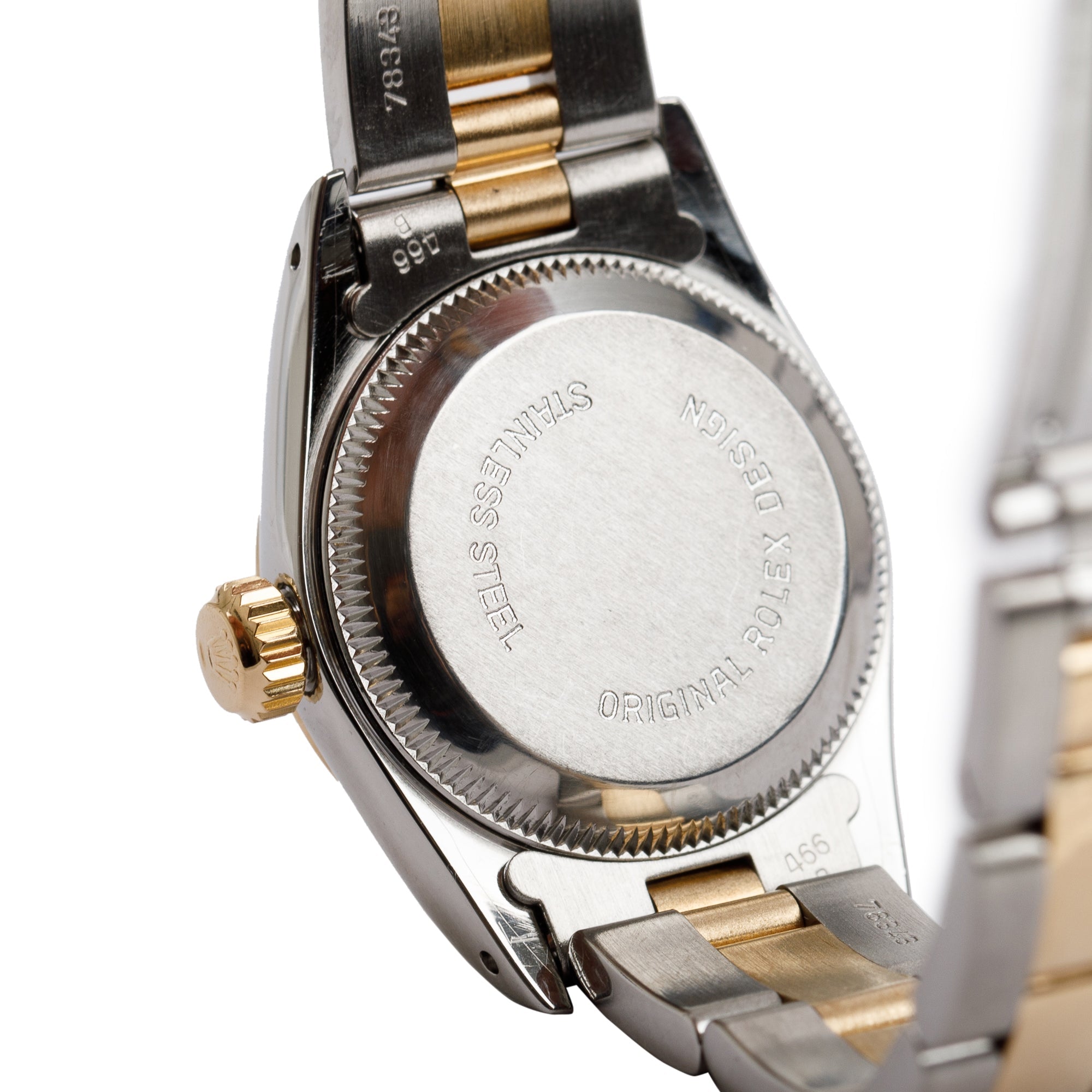 Rolex Stainless Steel & 18k Yellow Gold Oyster Perpetual 24 MM Watch