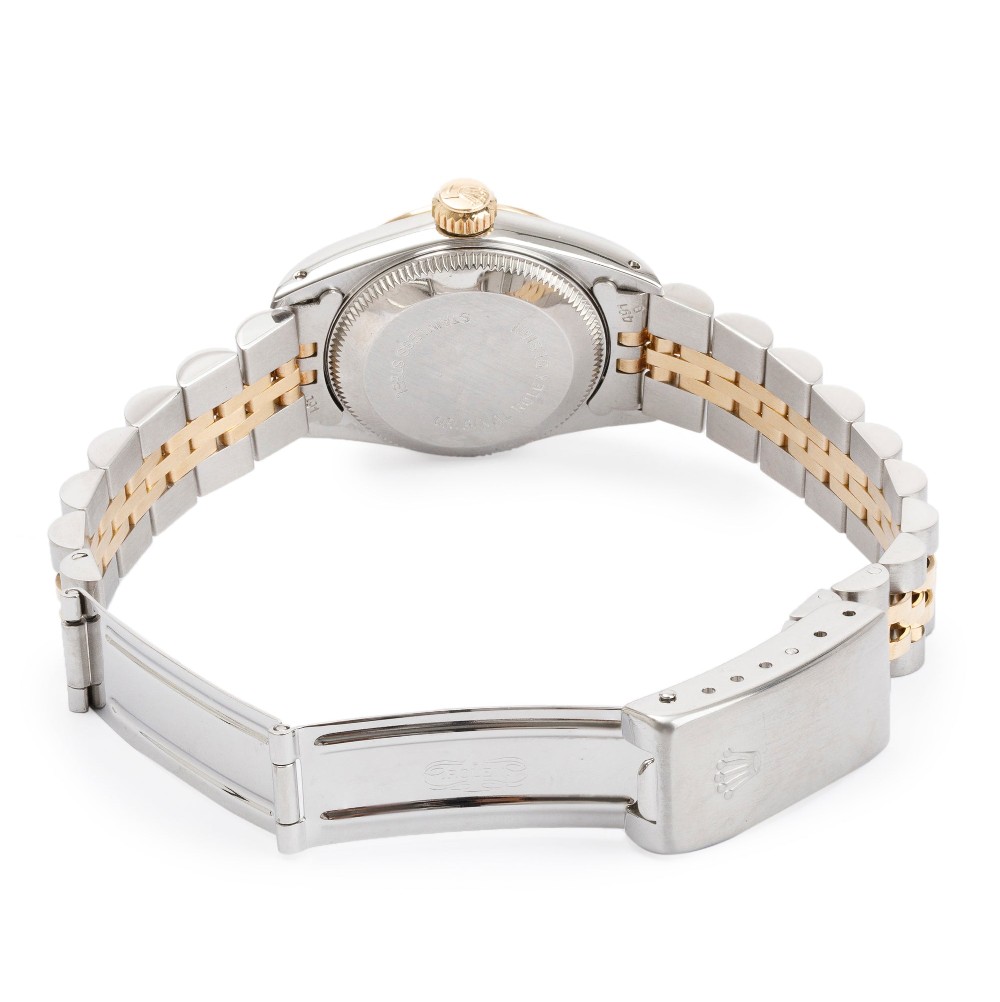 Rolex Stainless Steel & 18k Yellow Gold Oyster Perpetual 24 MM Watch w/ Papers