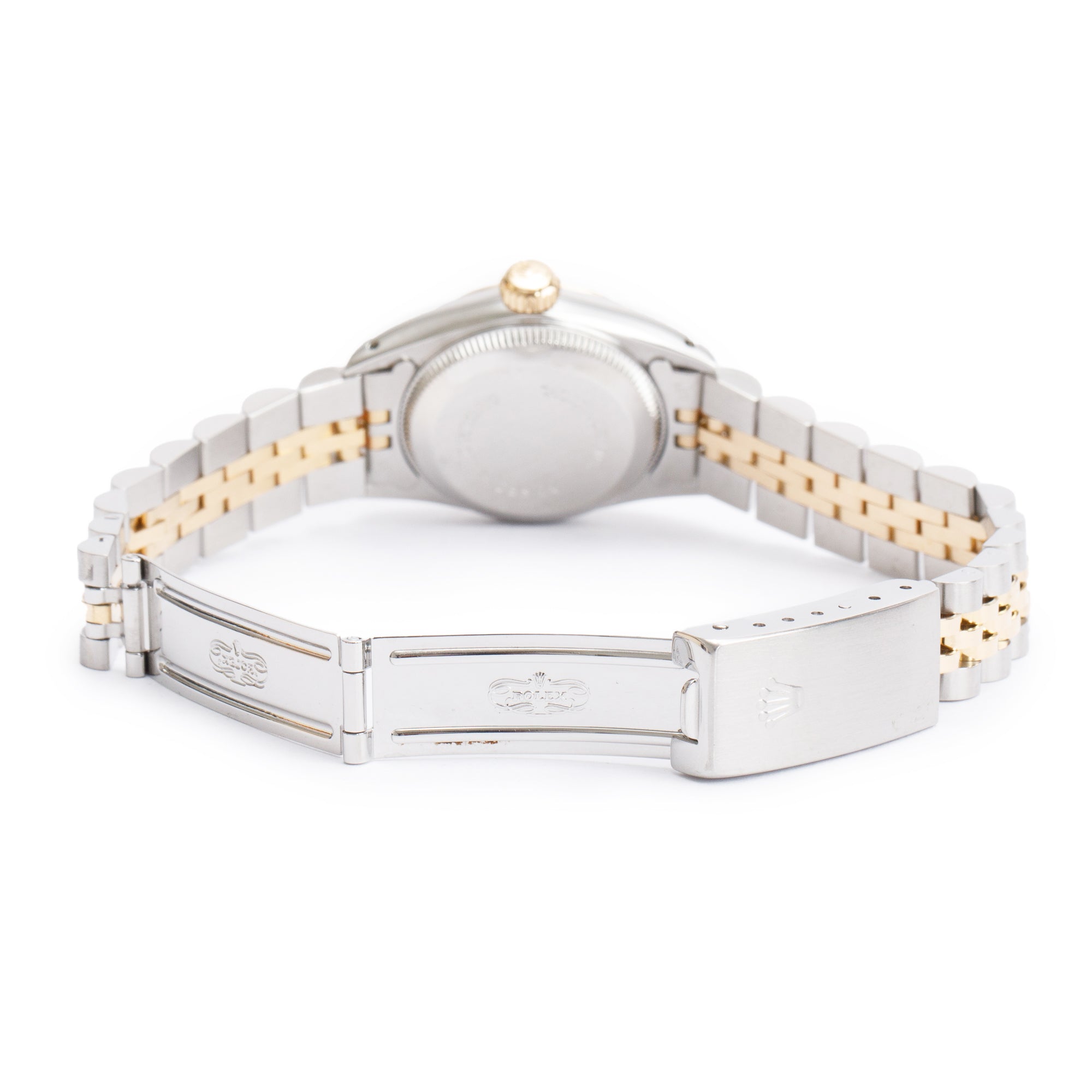 Rolex Stainless Steel & 18k Yellow Gold Oyster Perpetual 26 MM Watch 67193 w/ Papers