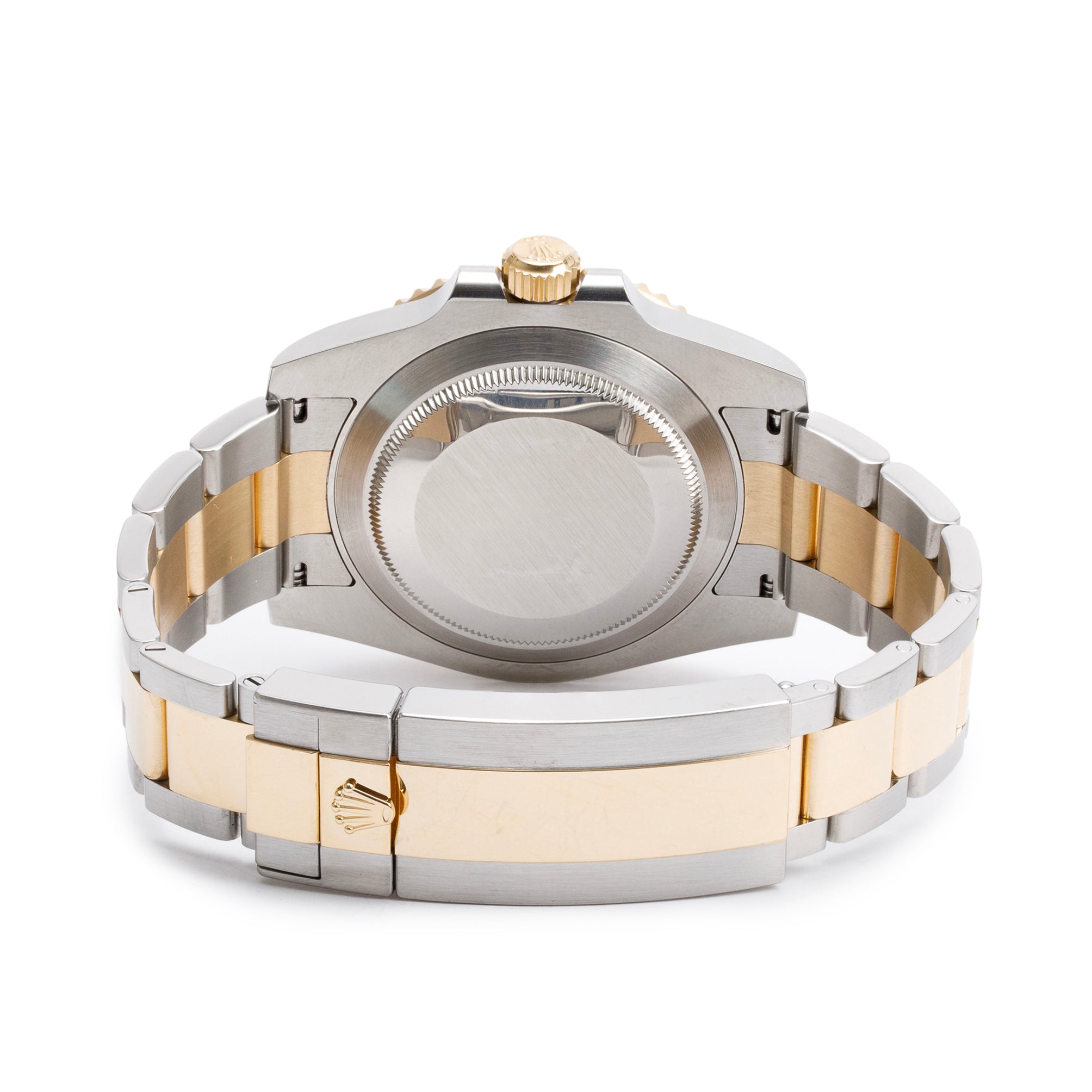 Rolex Stainless Steel & 18k Yellow Gold Submariner Date 40 MM Automatic Watch 116613LB w/ Box & Papers