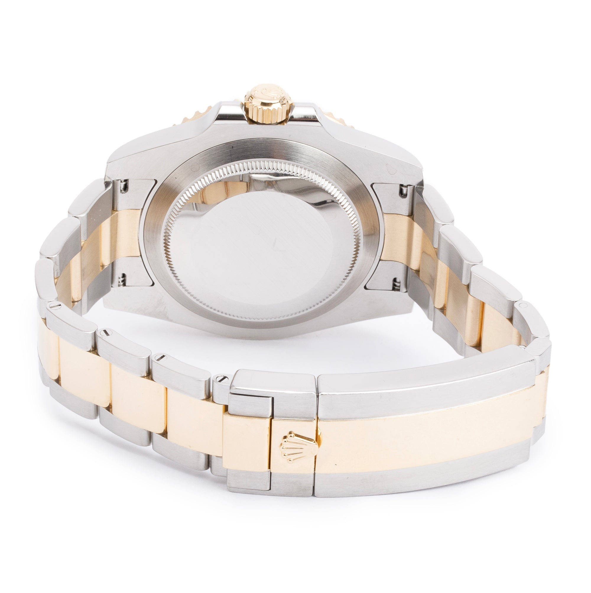 Rolex Stainless Steel & 18k Yellow Gold Submariner Date 40 MM Automatic Watch 116613LB w/ Box & Papers