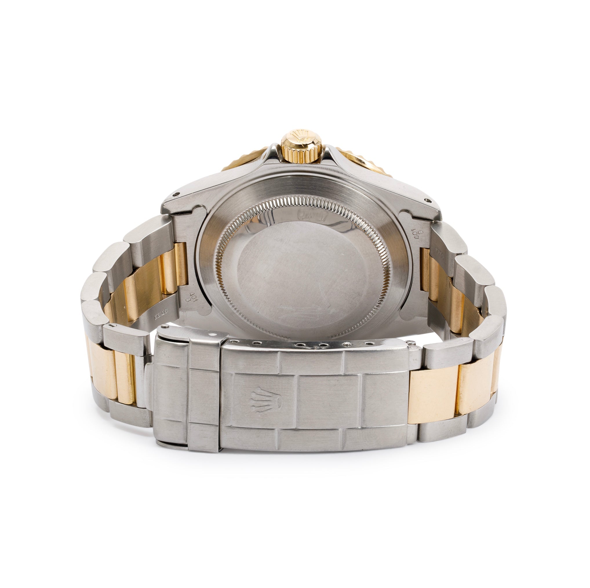 Rolex Stainless Steel & 18k Yellow Gold Submariner Date 40 MM Automatic Watch w/ Box & Papers