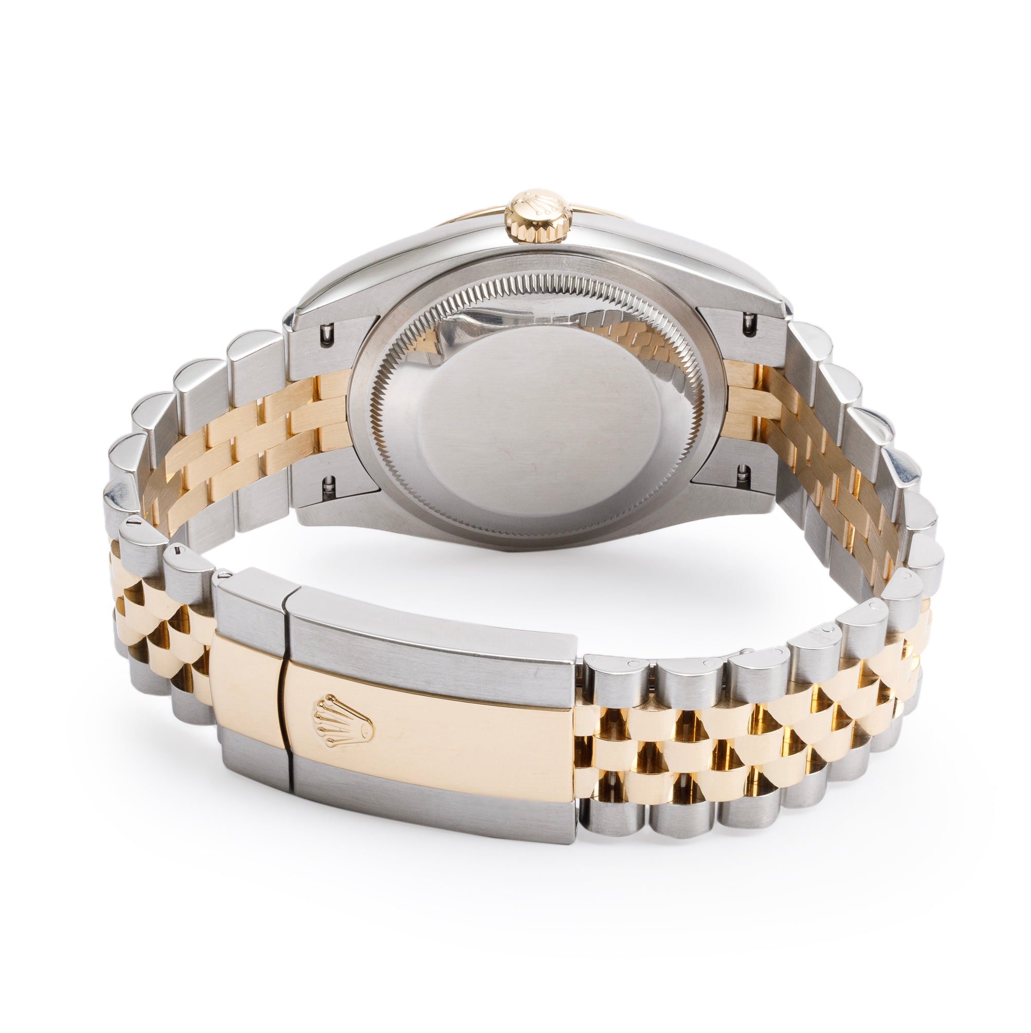 Rolex Stainless Steel & 18k Yellow Gold Wimbledon Dial Datejust 36 MM Watch 126233 w/ Box & Papers