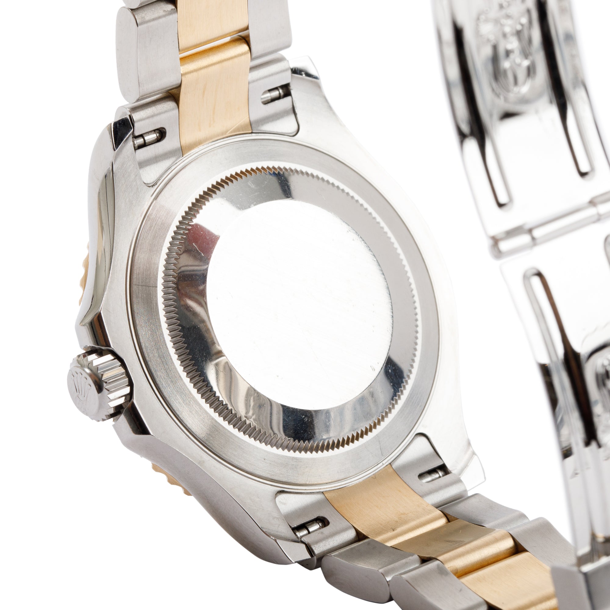 Rolex Stainless Steel & 18k Yellow Gold Yacht-Master Date 40 MM Automatic Watch w/ Box & Papers