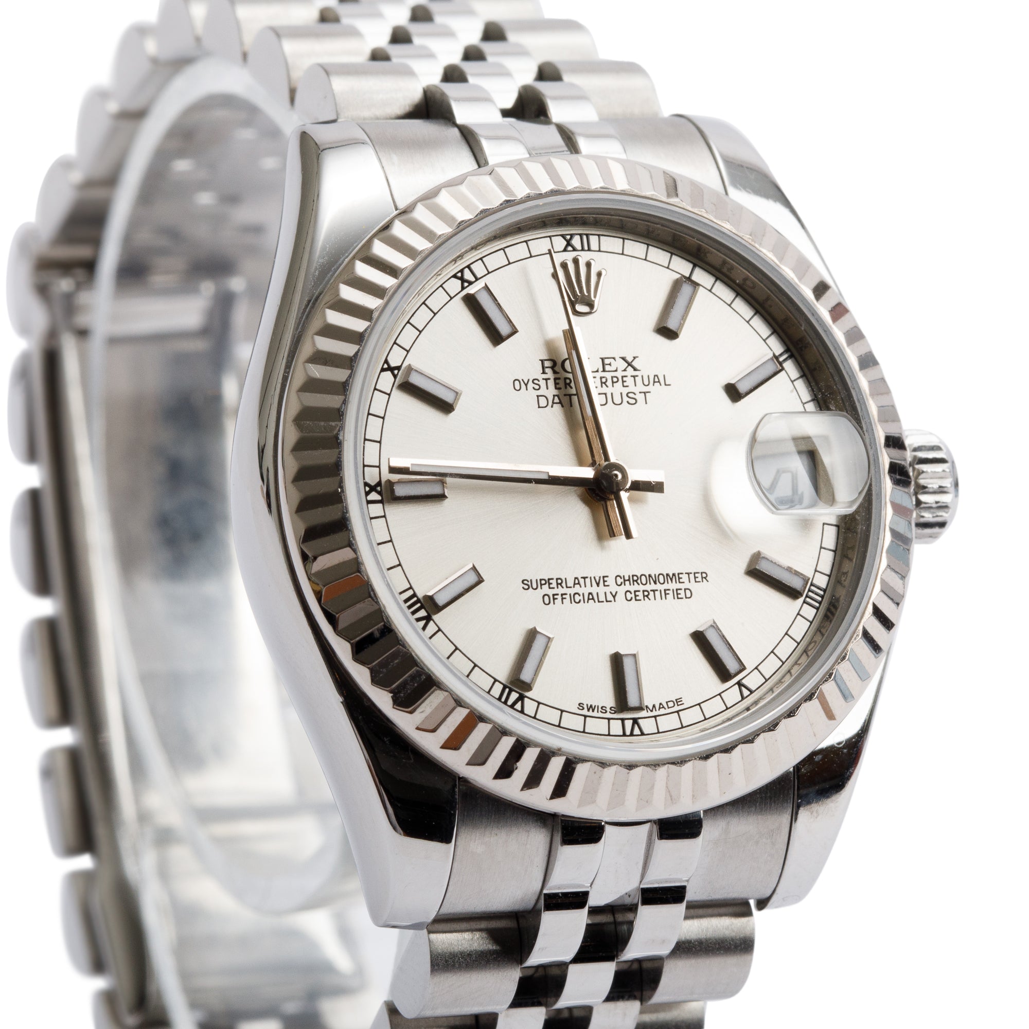 Rolex Stainless Steel Datejust 31 MM Watch 178274 w/ Box & Papers