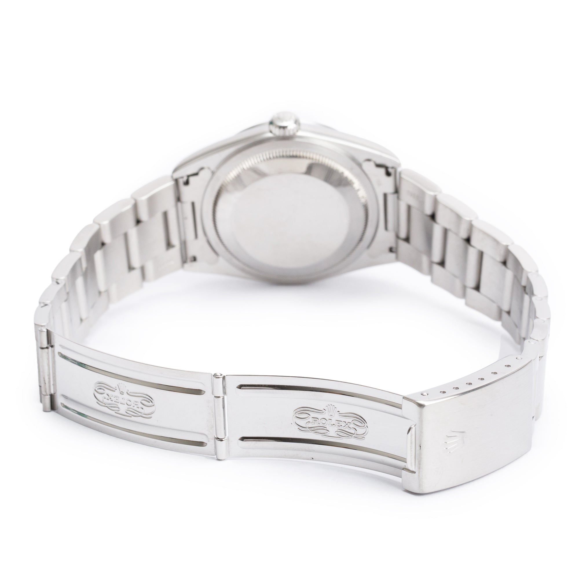 Rolex Stainless Steel Datejust 36 MM Automatic Watch 16200 w/ Box & Papers