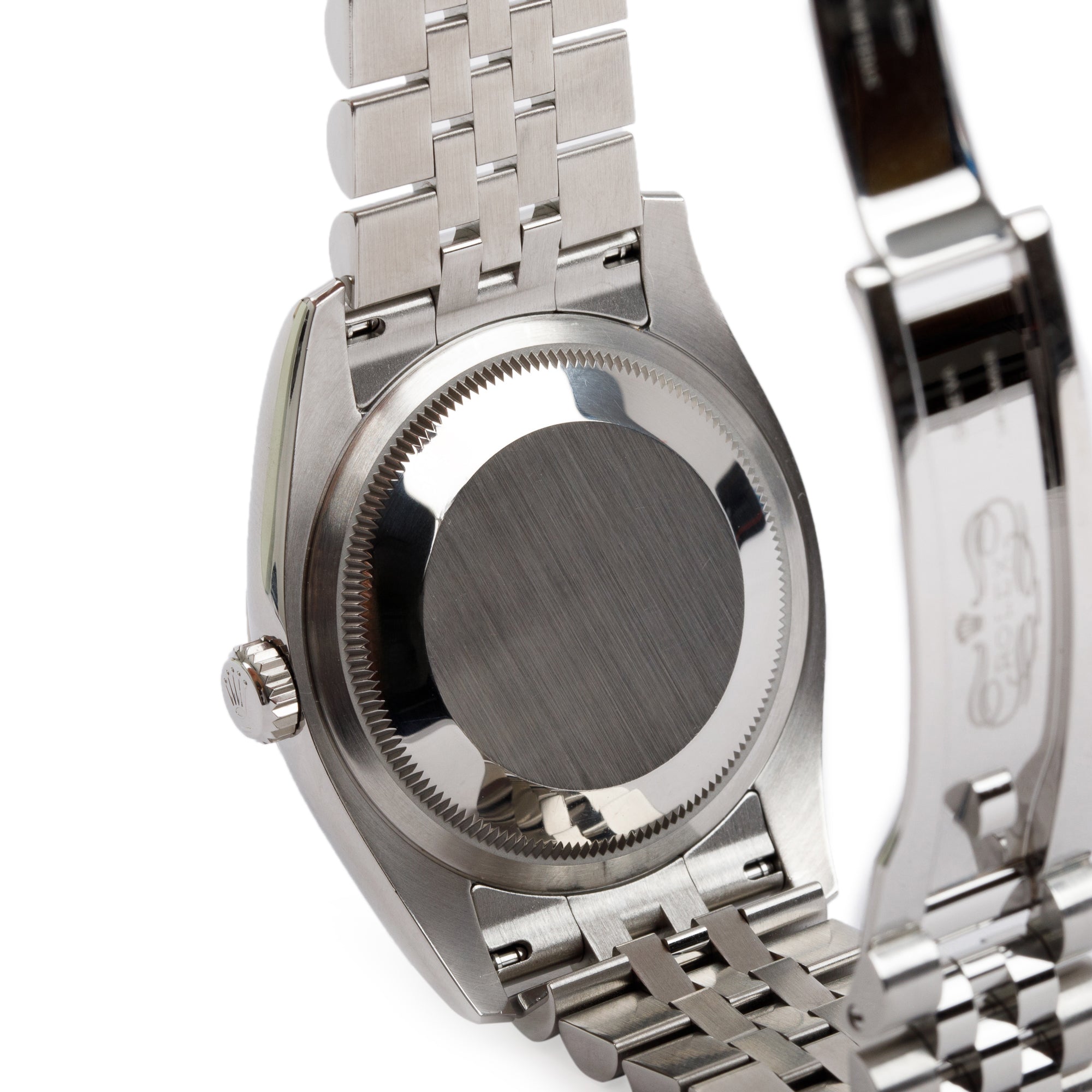 Rolex Stainless Steel Datejust 36 MM Roulette Date Window Automatic Watch 116234 w/ Box & Papers