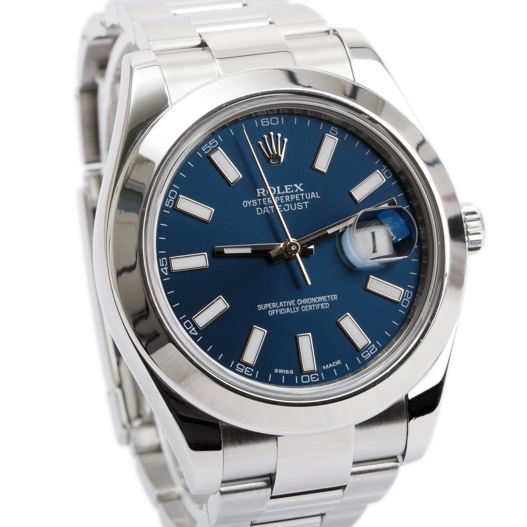 Rolex Stainless Steel Datejust II 41 MM Watch