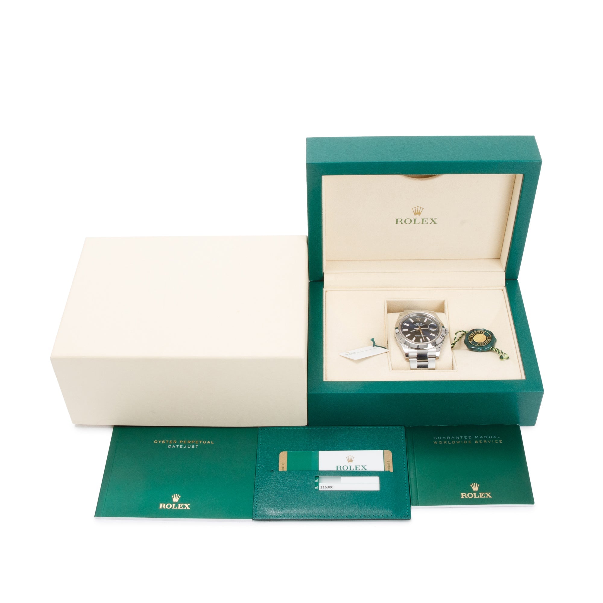 Rolex Stainless Steel Datejust II 41 MM Watch w/ Box & Papers