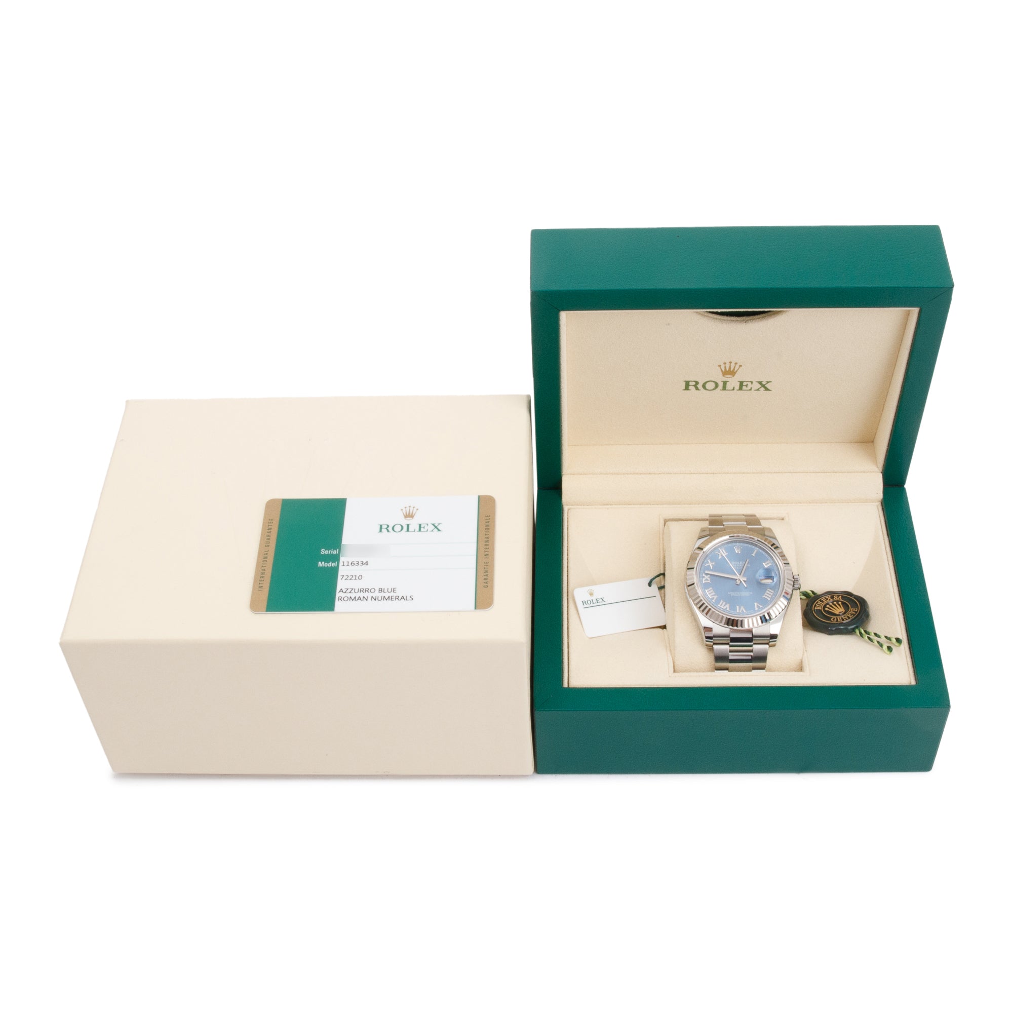 Rolex Stainless Steel Datejust II 41 MM Watch w/ Box & Papers