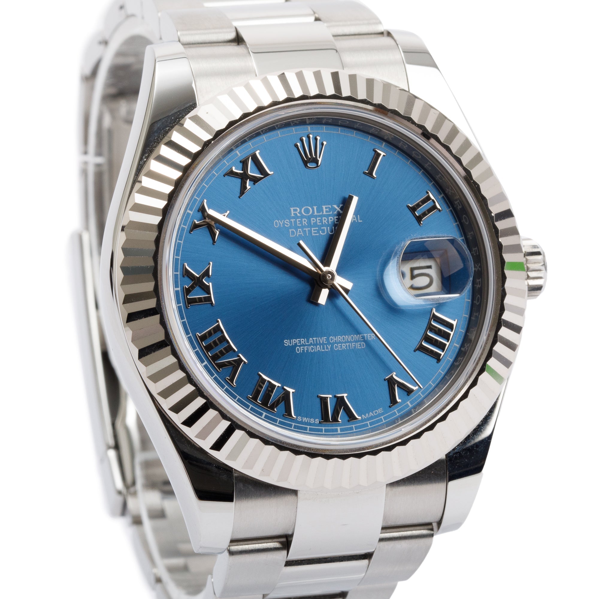 Rolex Stainless Steel Datejust II 41 MM Watch w/ Box & Papers