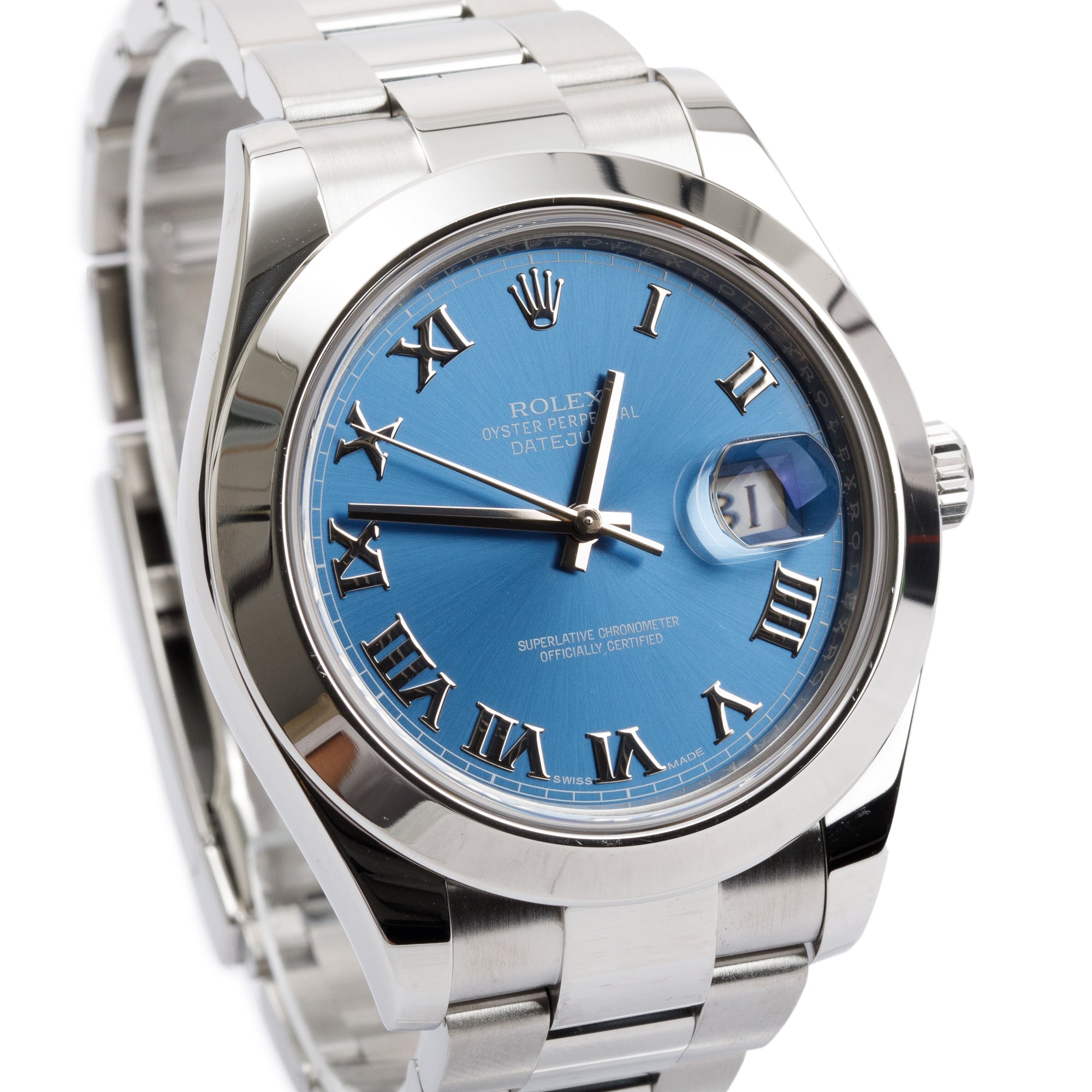 Rolex Stainless Steel Datejust II 41 MM Watch w/ Papers