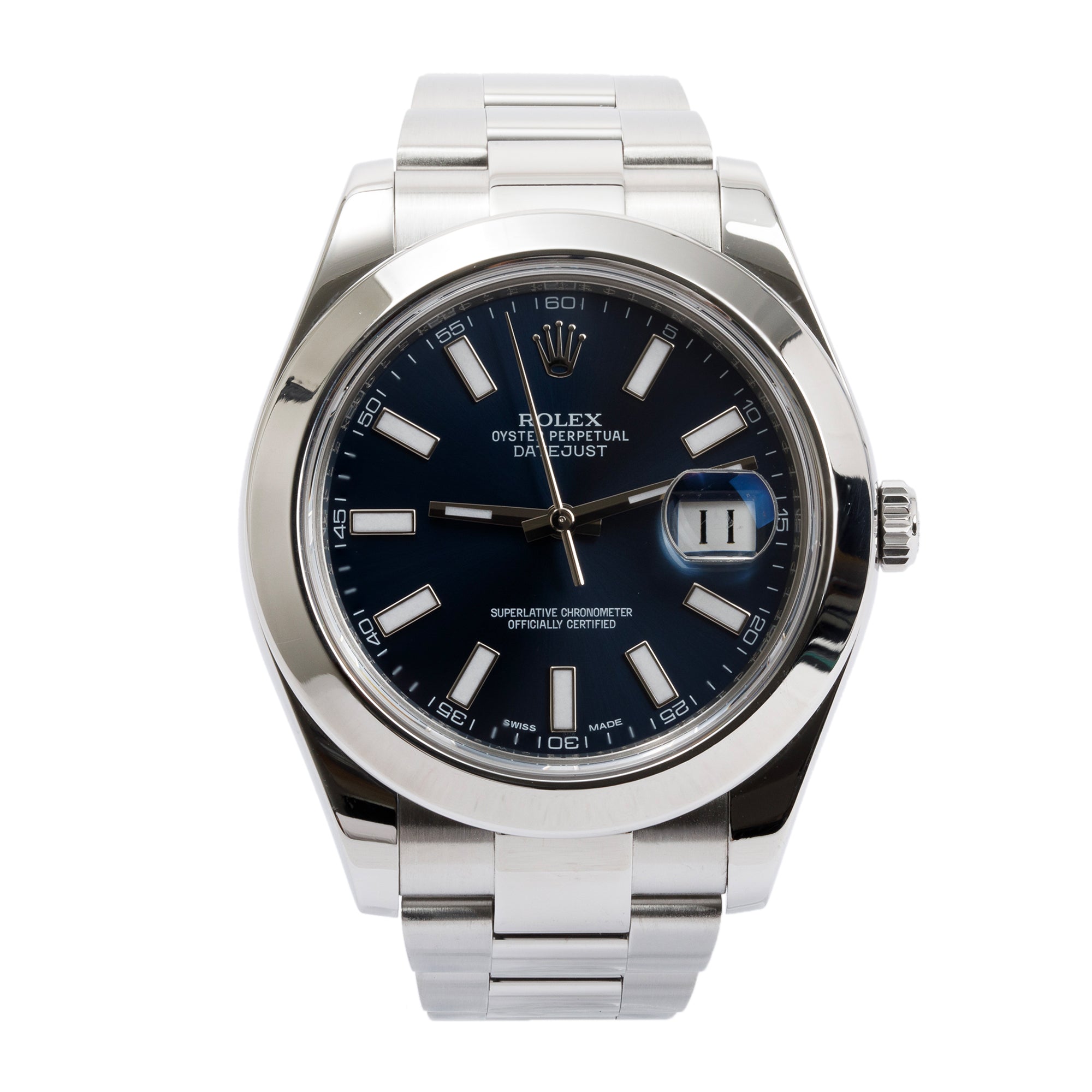 Rolex Stainless Steel Datejust II 41 MM Watch
