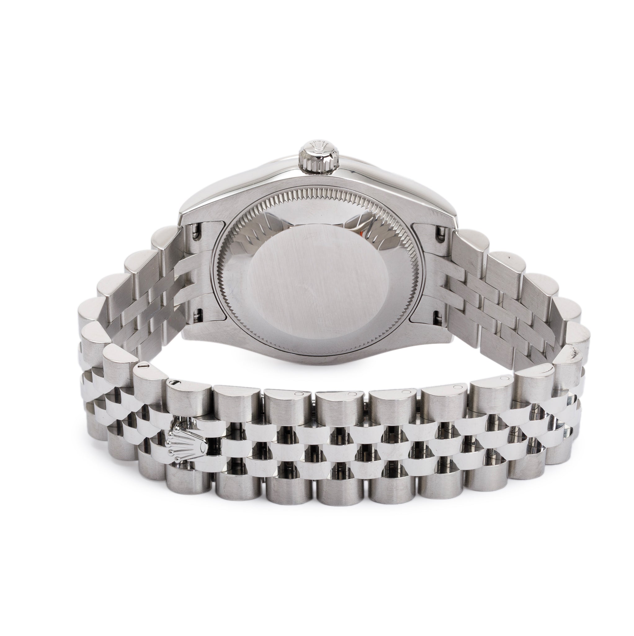 Rolex Stainless Steel Diamond Dial Datejust 31MM Watch w/ Box & Papers