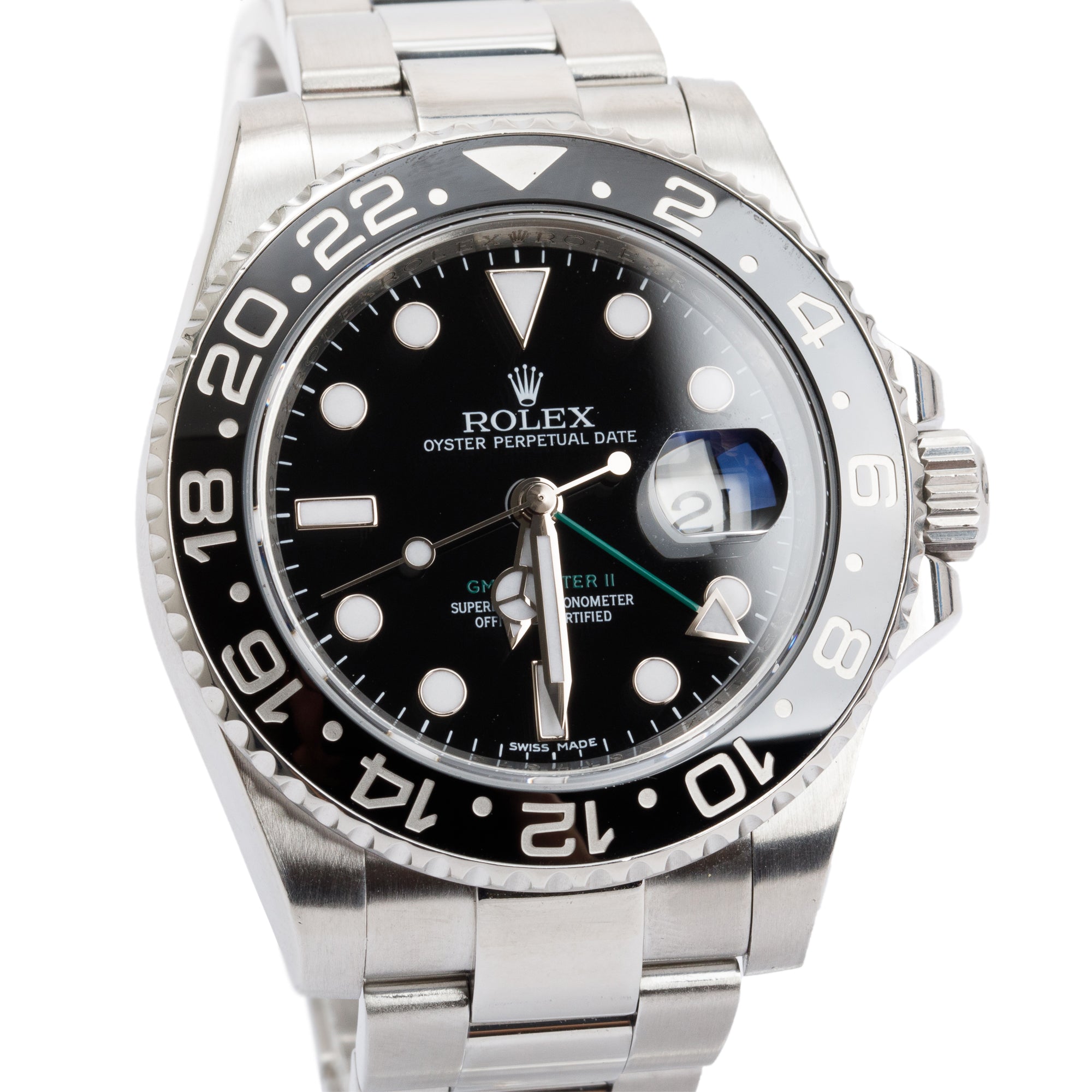 Rolex Stainless Steel GMT-Master II 40 MM Watch