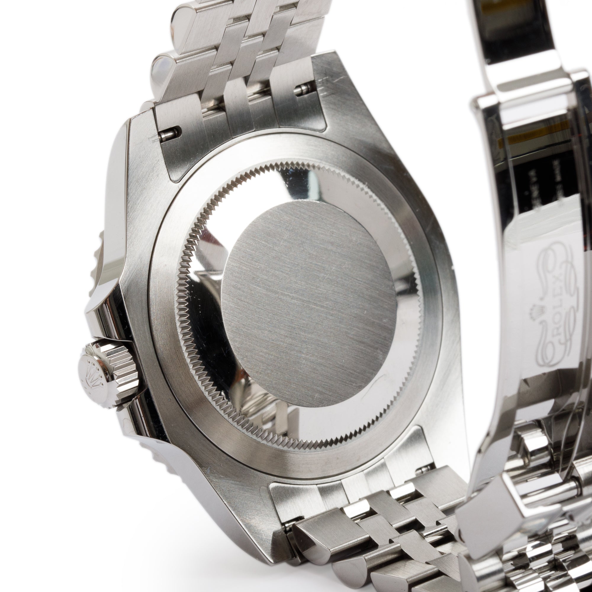 Rolex Stainless Steel GMT-Master II "Batgirl" 40 MM Watch w/ Box & Papers