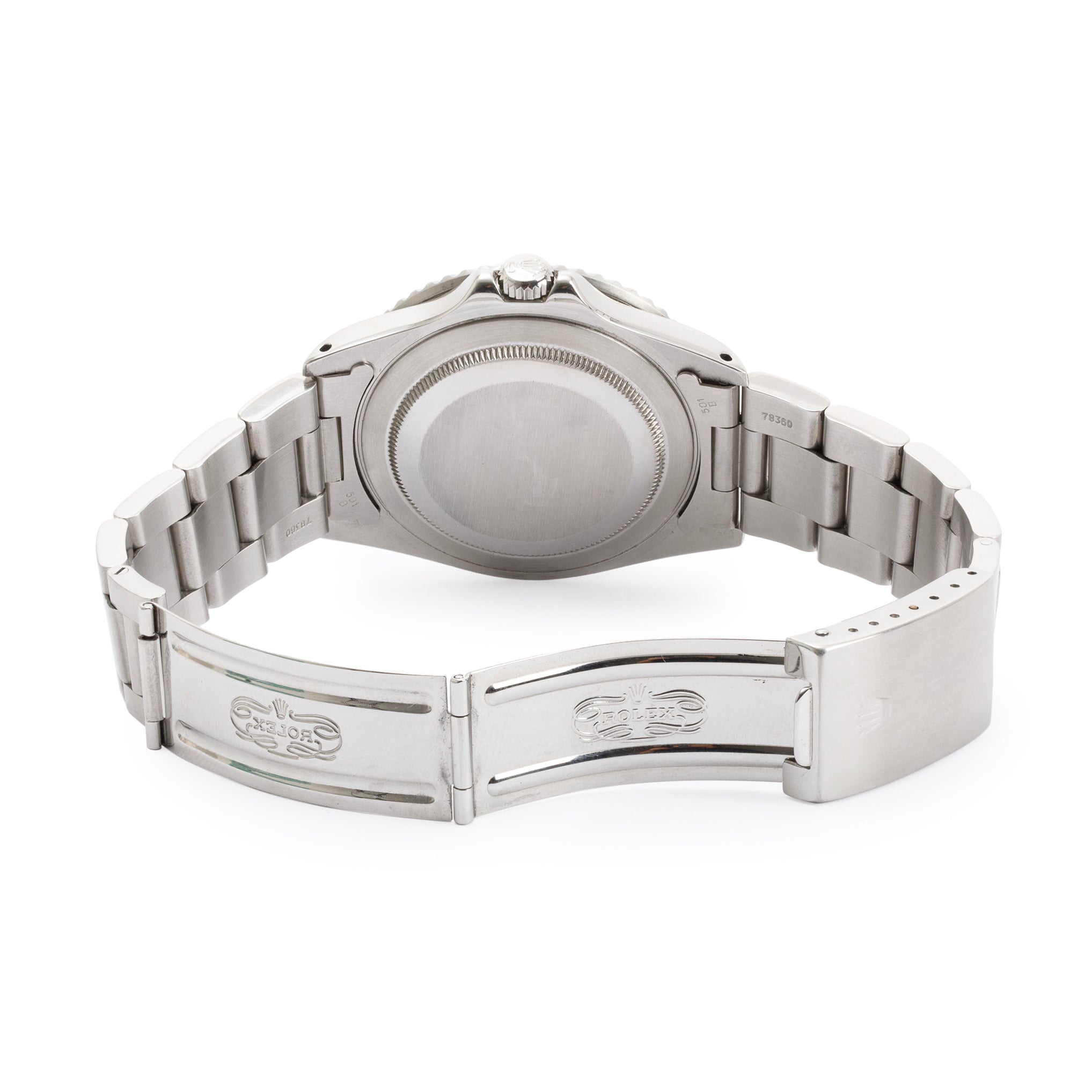 Rolex Stainless Steel GMT-Master II 'Coke' 40 MM Watch w/ Box & Papers