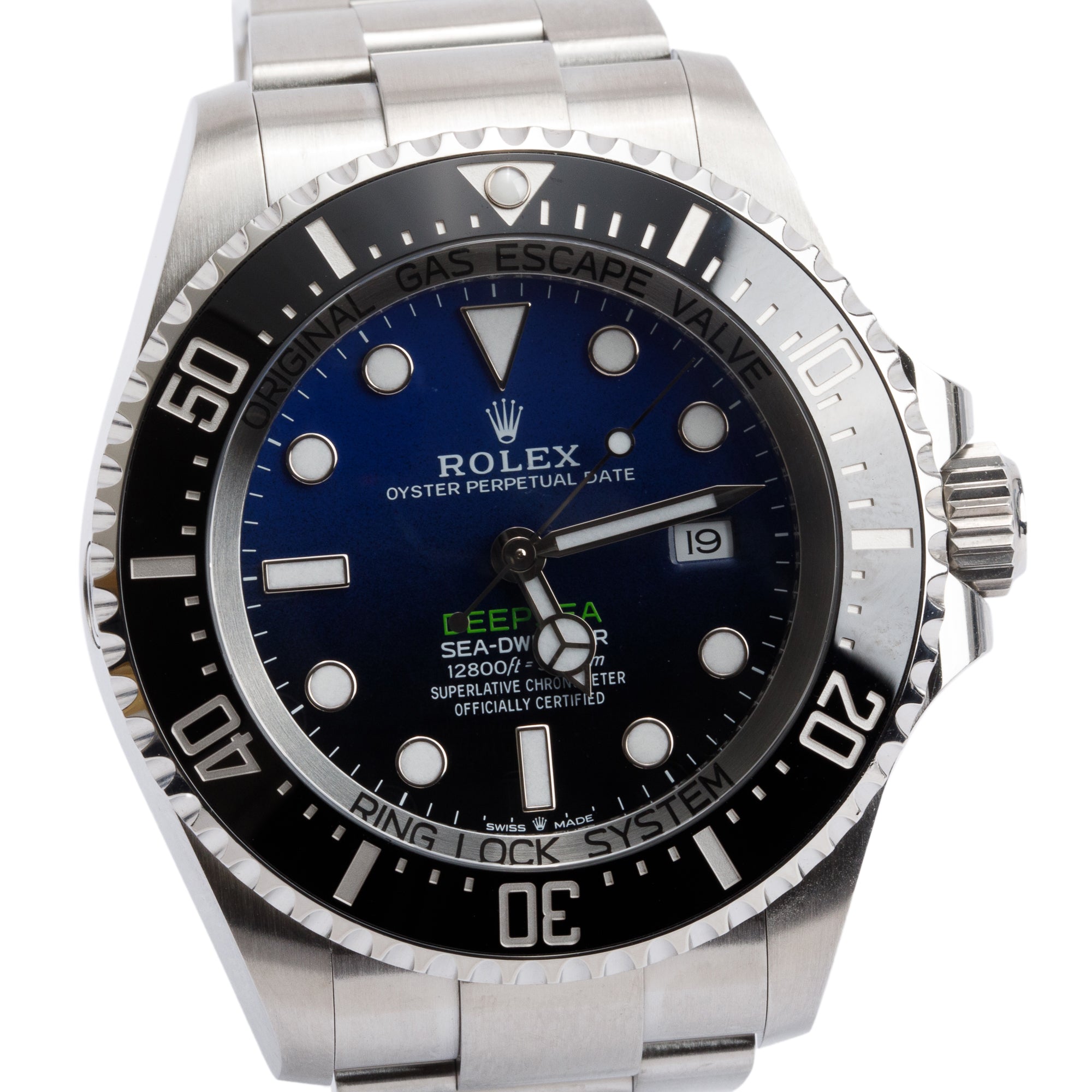 Rolex Stainless Steel James Cameron Sea-Dweller Deepsea 44 MM Automatic Watch w/ Box & Papers