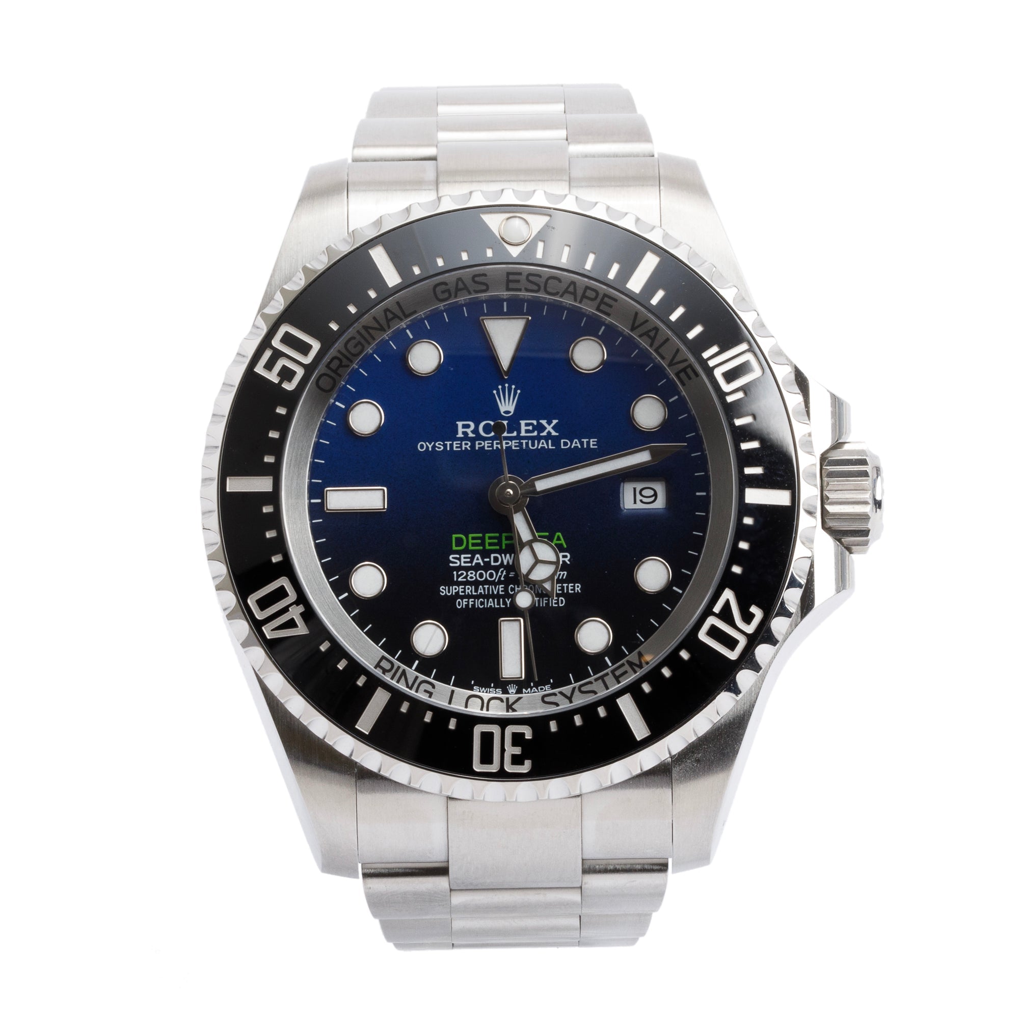 Rolex Stainless Steel James Cameron Sea-Dweller Deepsea 44 MM Automatic Watch w/ Box & Papers