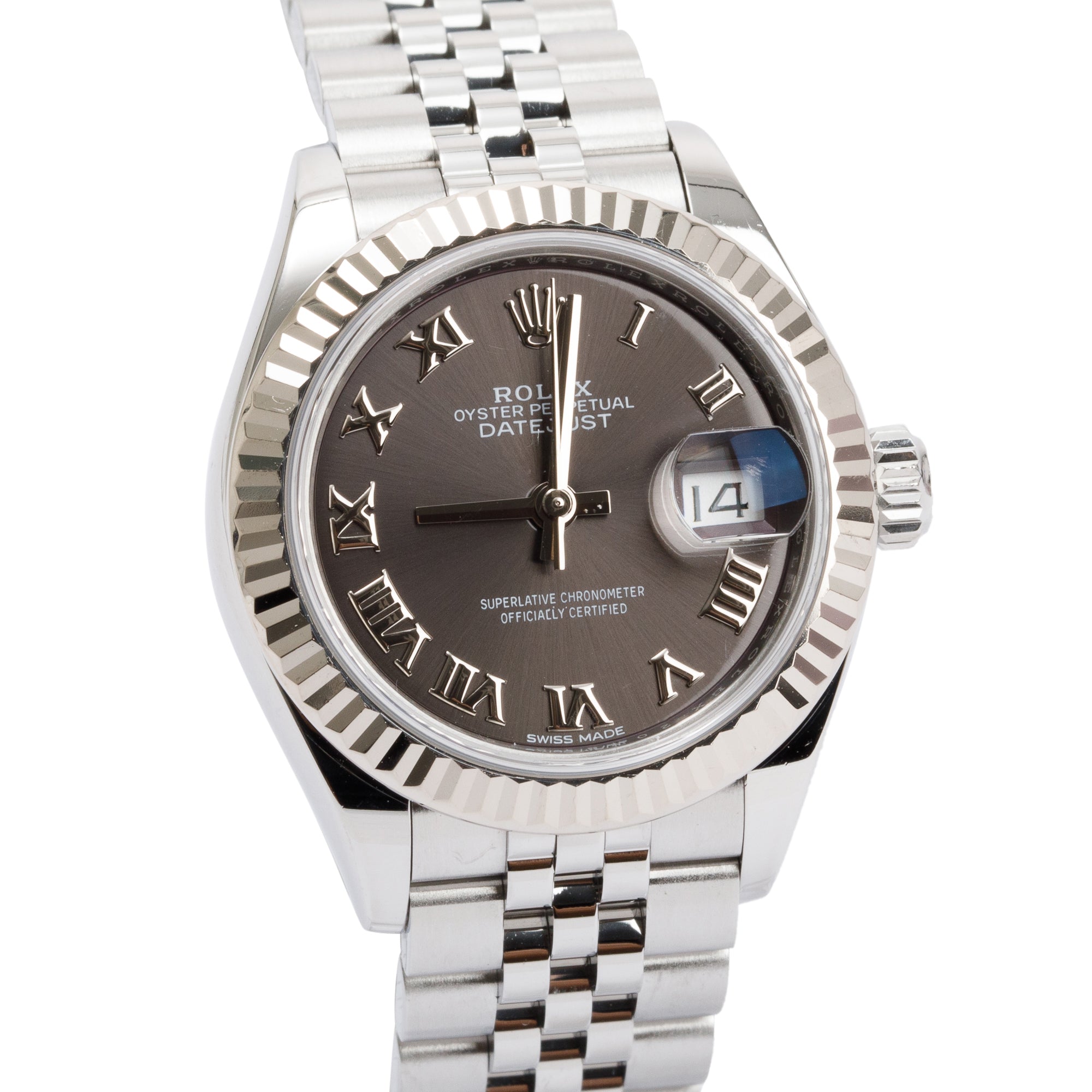 Rolex Stainless Steel Lady-Datejust 28 MM Watch w/ Box & Papers