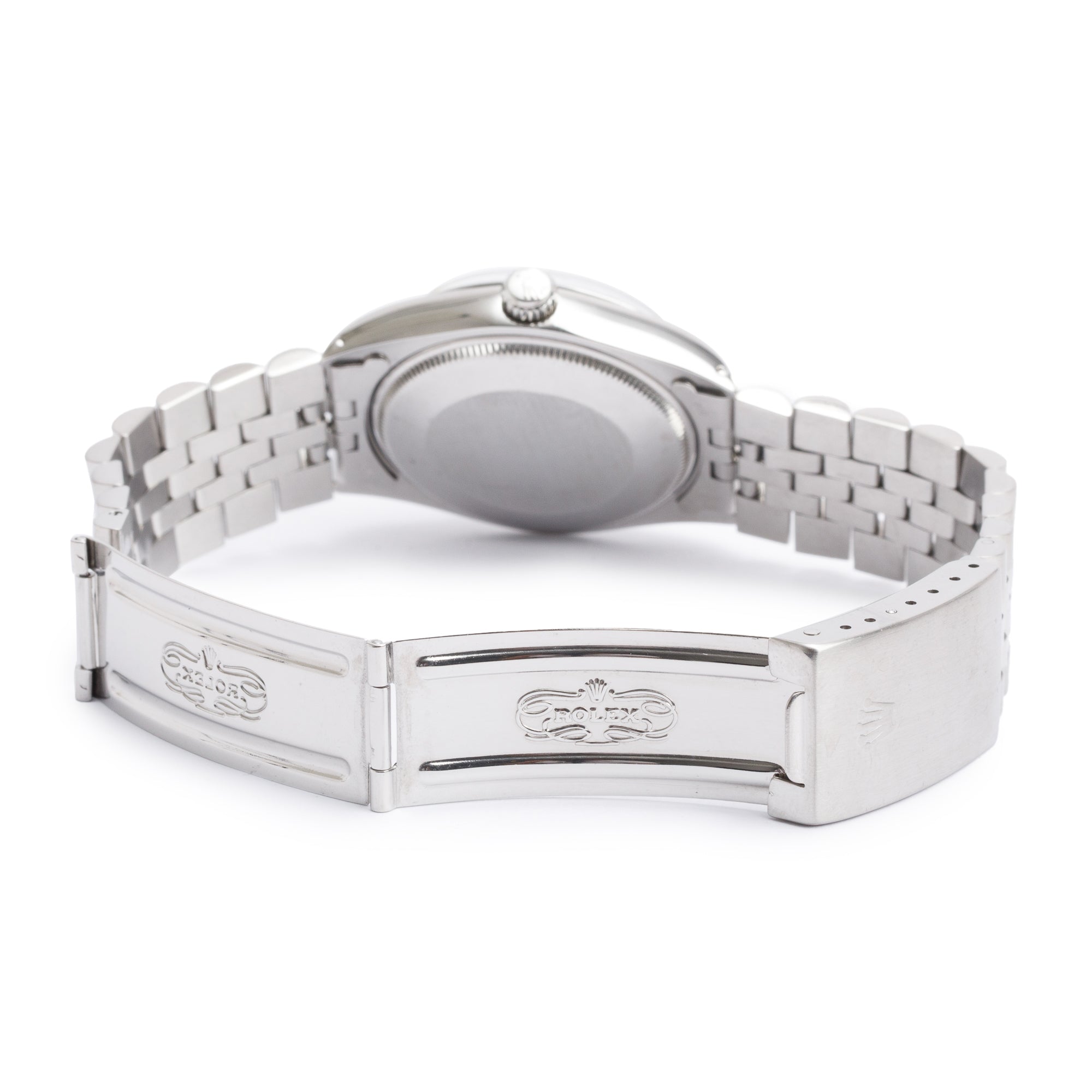 Rolex Stainless Steel Oyster Perpetual 34 MM Automatic Watch 1002 w/ Box