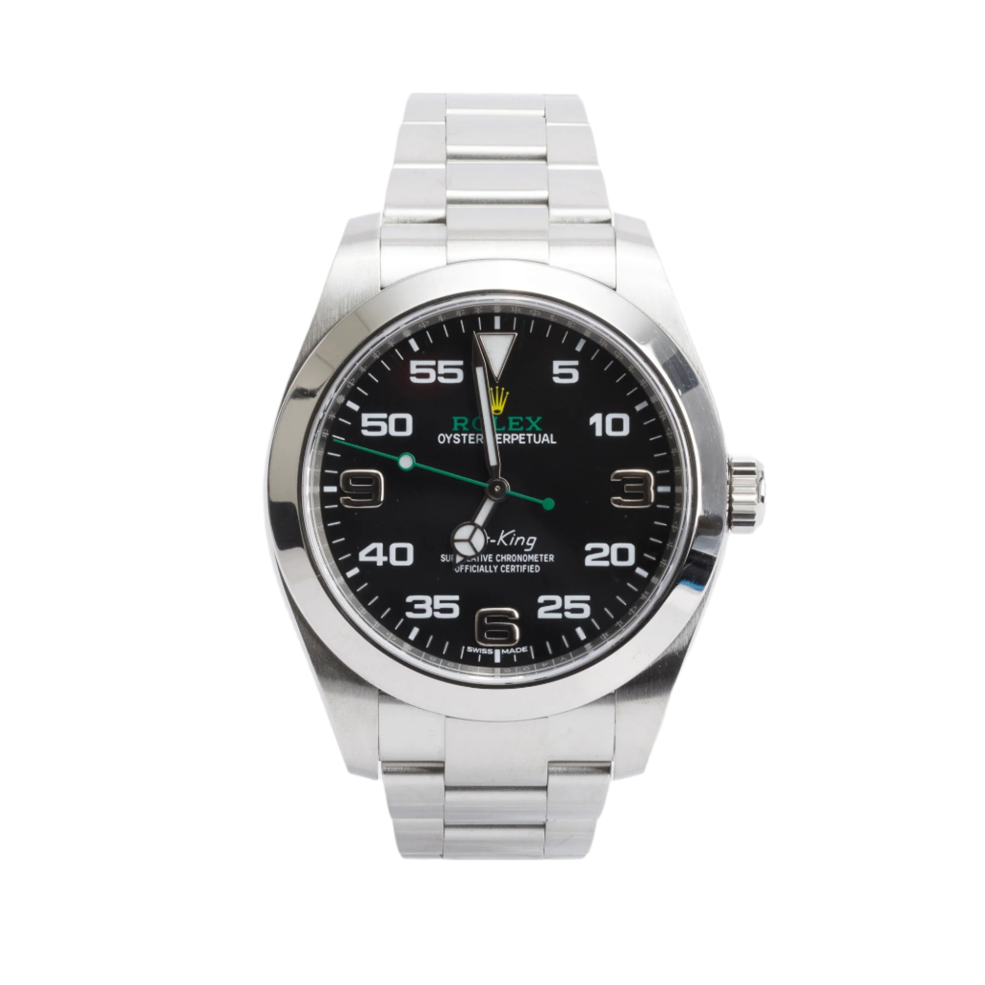 Rolex Stainless Steel Oyster Perpetual Air King 40 MM Watch 116900 w/ Box & Papers