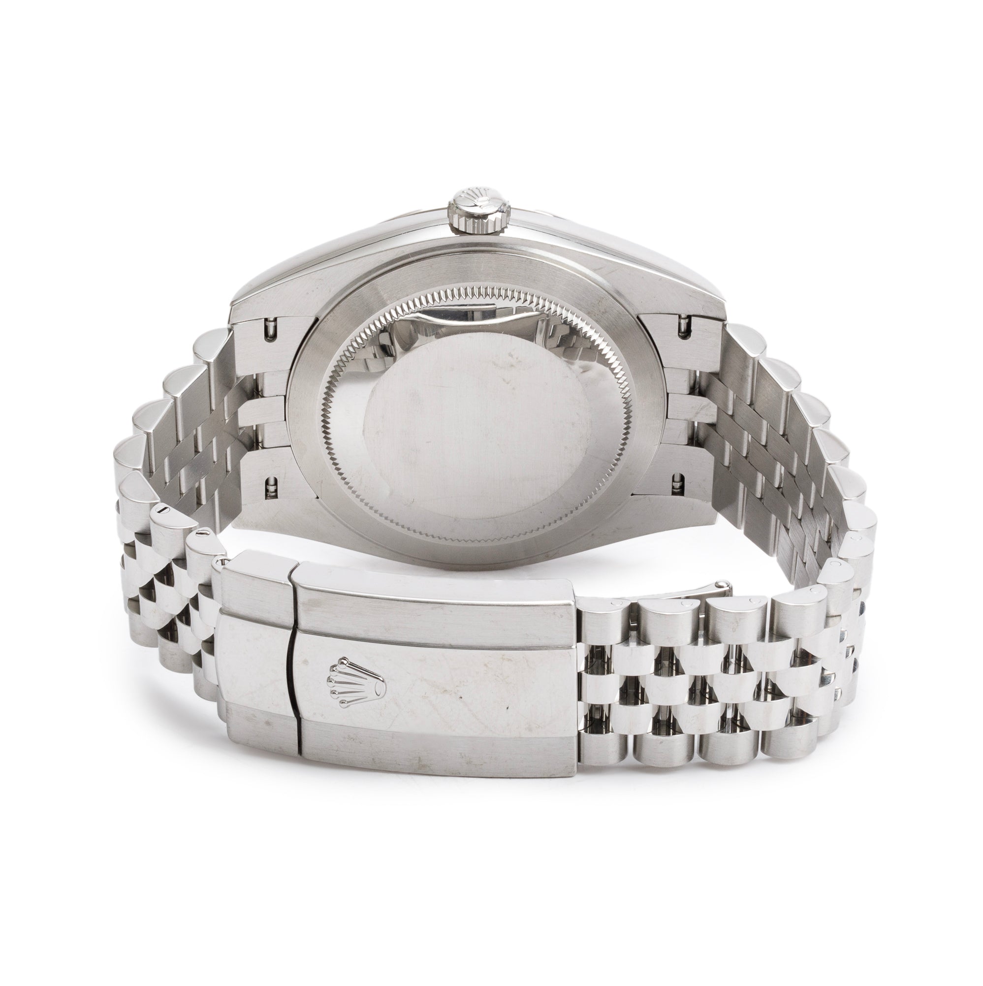 Rolex Stainless Steel Oyster Perpetual Datejust 41 MM Watch Blue Dial 126334 w/ Box & Papers