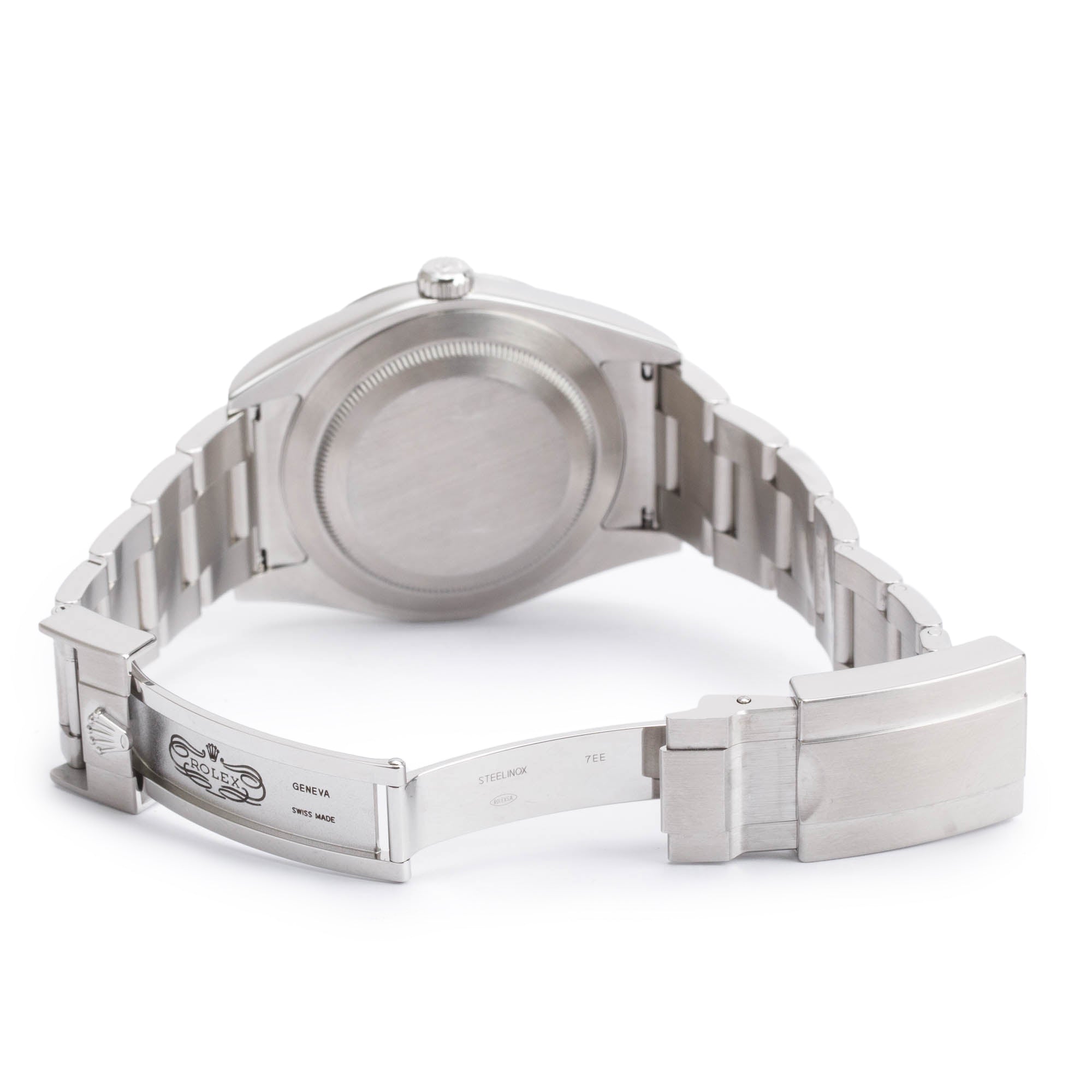 Rolex Stainless Steel Oyster Perpetual Explorer 39 MM Watch 214270 w/ Box & Papers