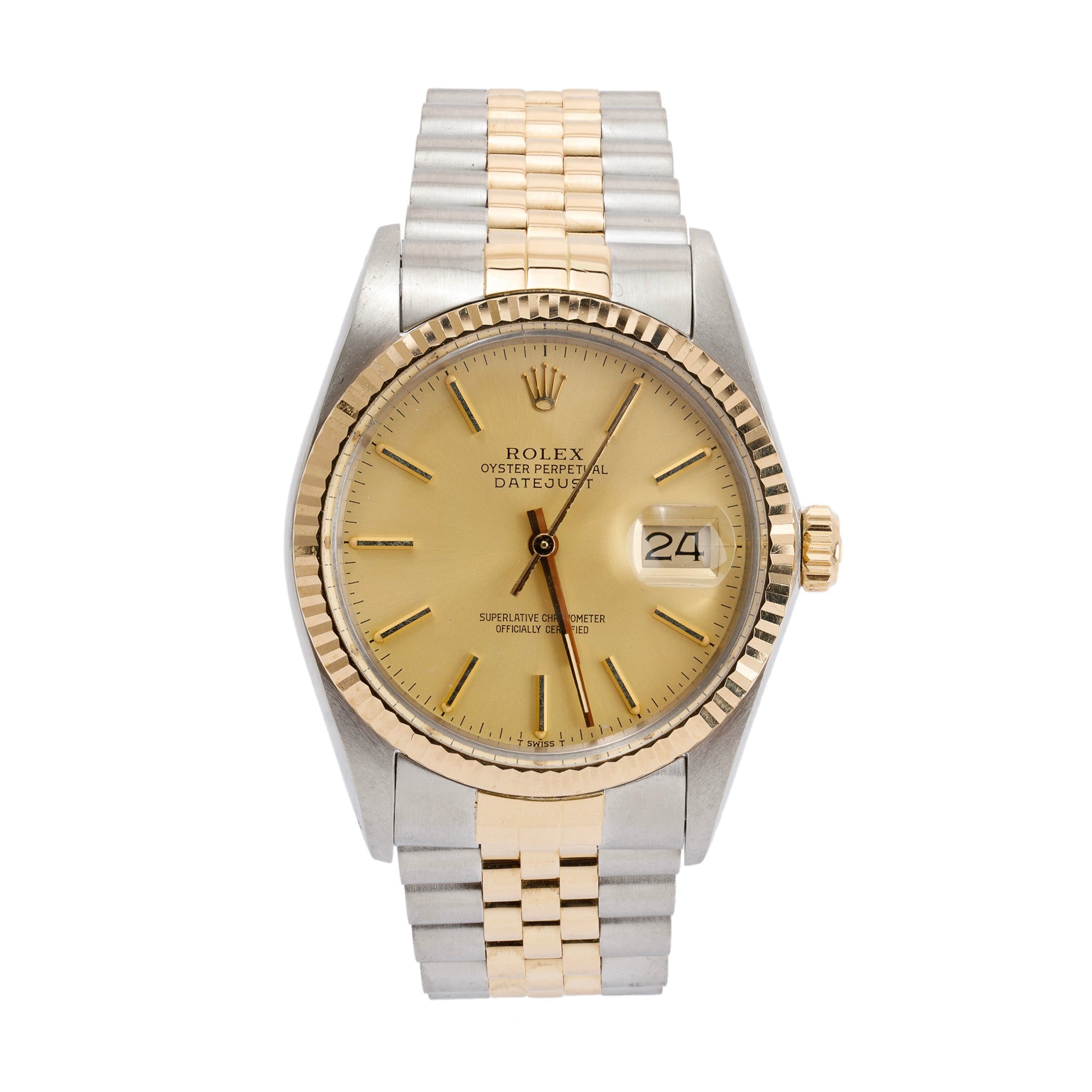 Rolex Two-Tone Datejust 36 MM Watch