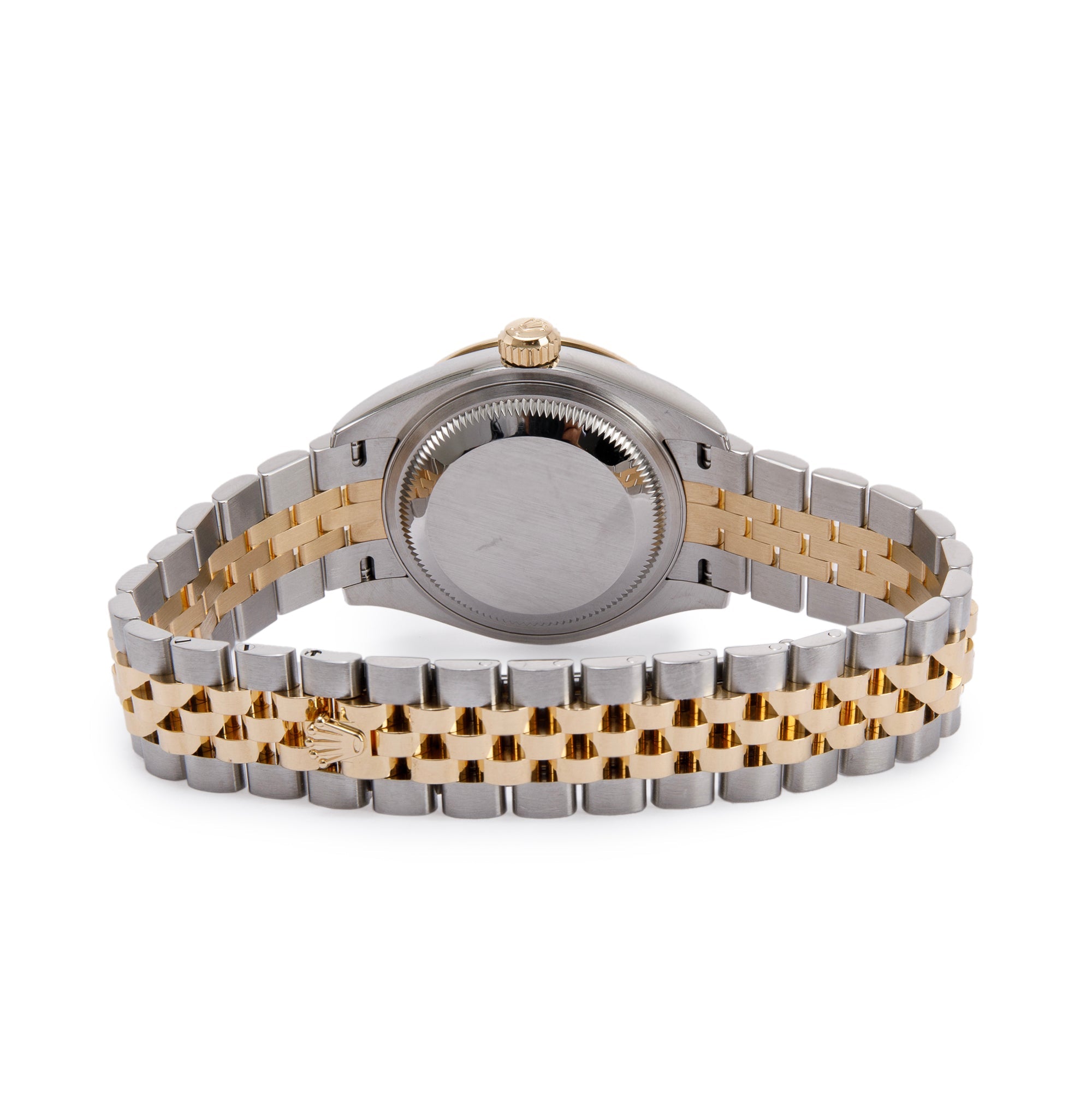 Rolex Two-Tone Lady-Datejust 28 mm Watch with Diamonds w/ Box & Papers