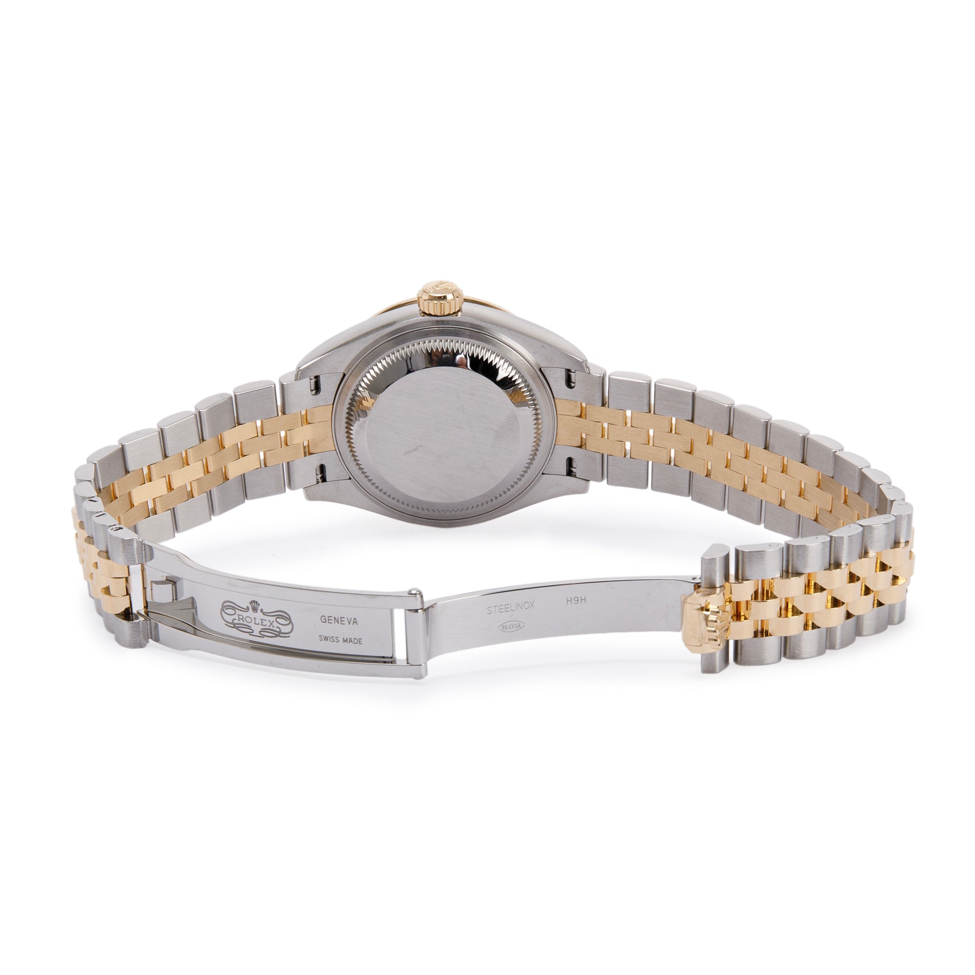 Rolex Two-Tone Lady-Datejust 28 mm Watch with Diamonds w/ Box & Papers