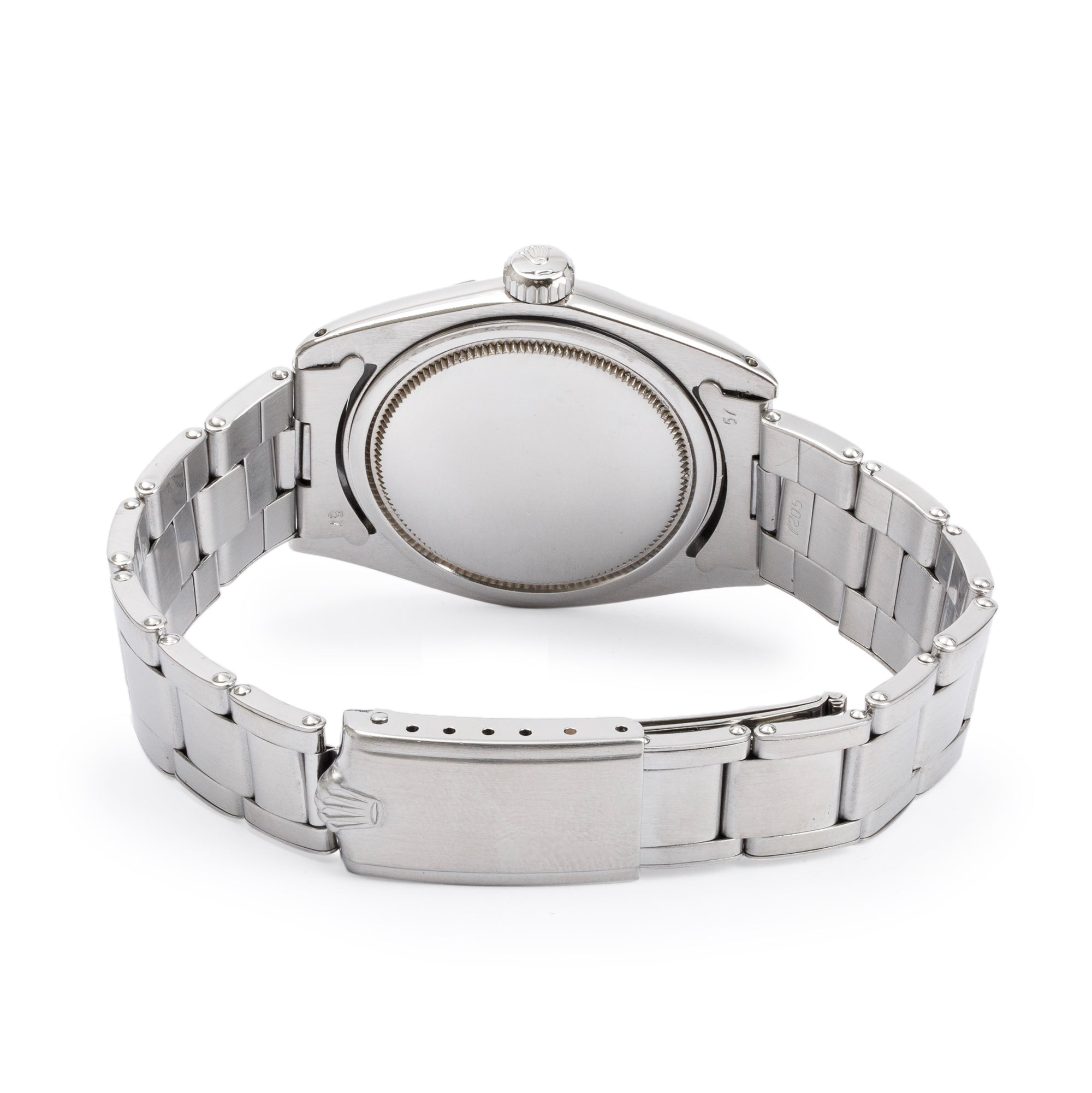 Rolex Vintage Stainless Steel Oyster Precision Manual 34 MM Watch