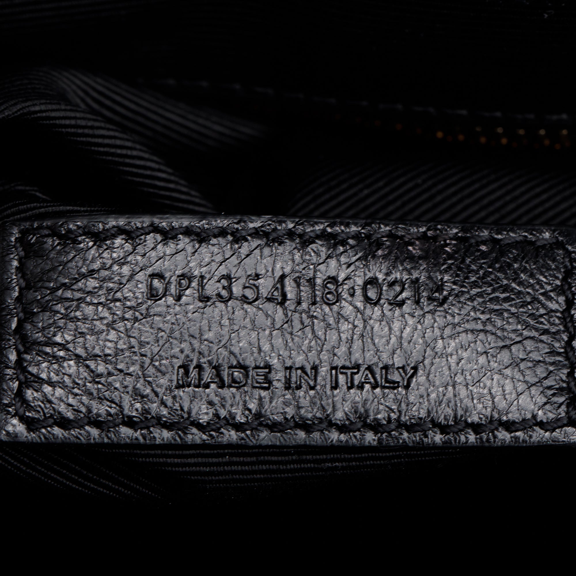 Saint Black Quilted Grain De Poudre Leather Large Envelope Chain Bag