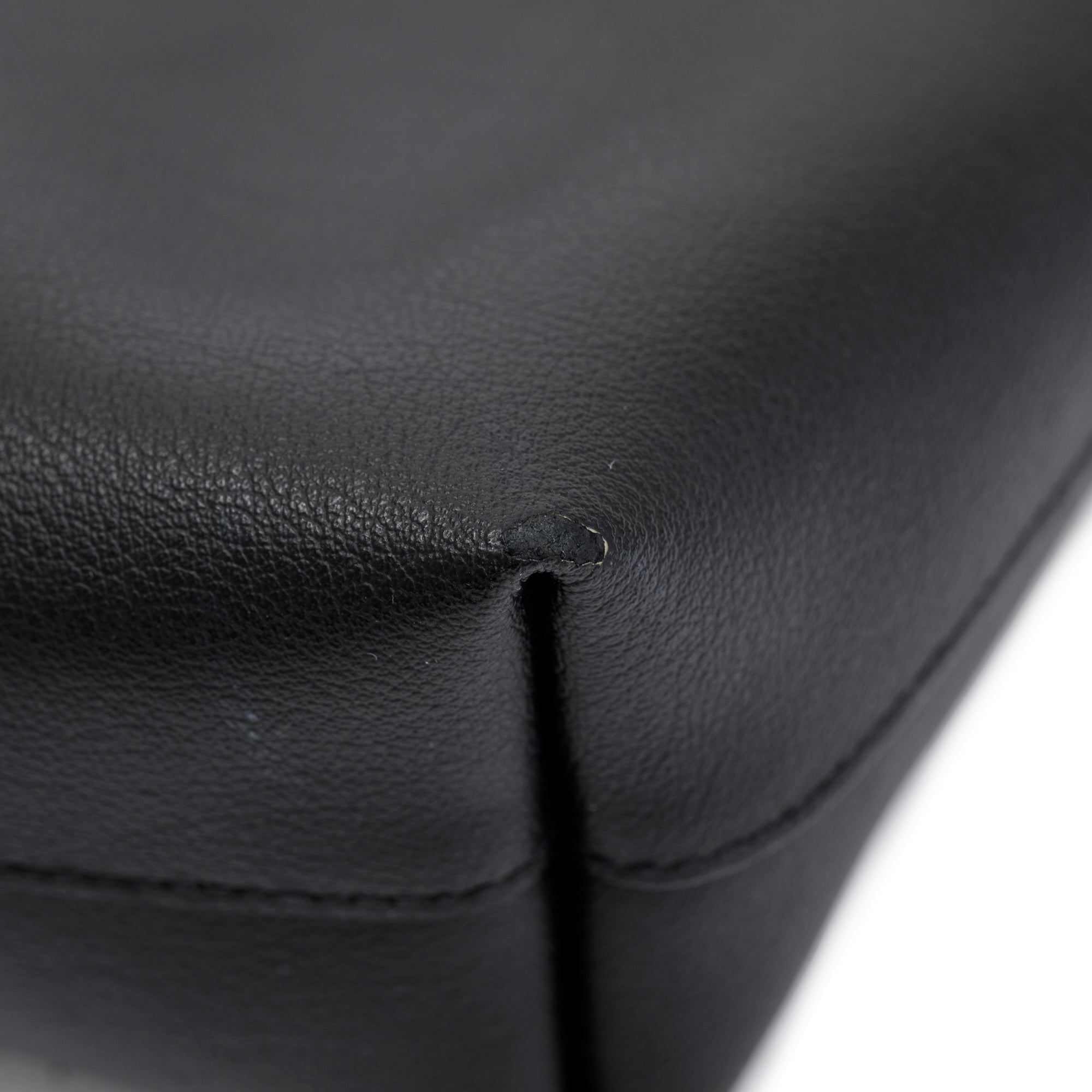 Saint Laurent 2020 Black Calfskin Leather Toy Shopping Tote w/ Strap & Box