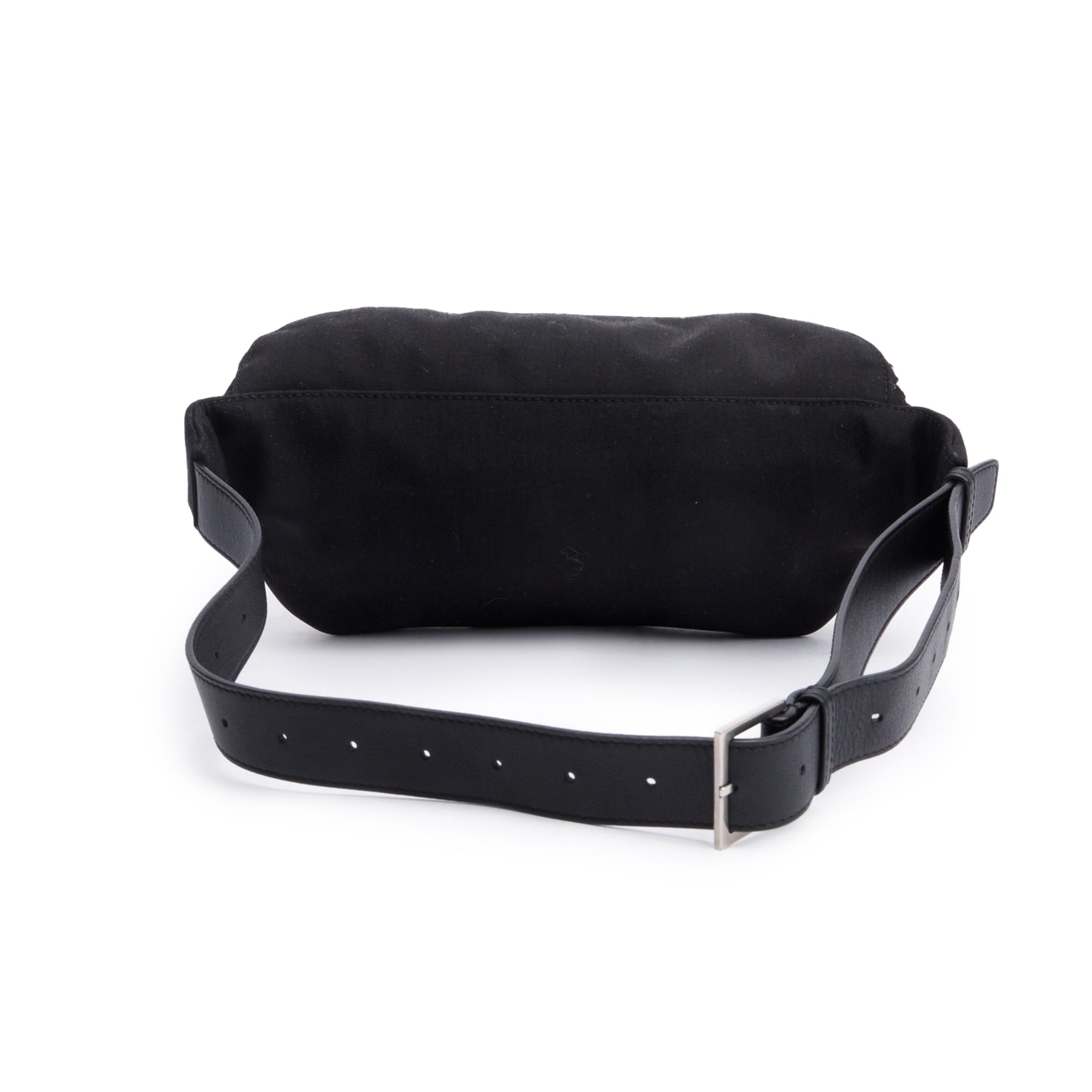 Saint Laurent 2020 Black Canvas Classic Crossbody Belt Bag Bag