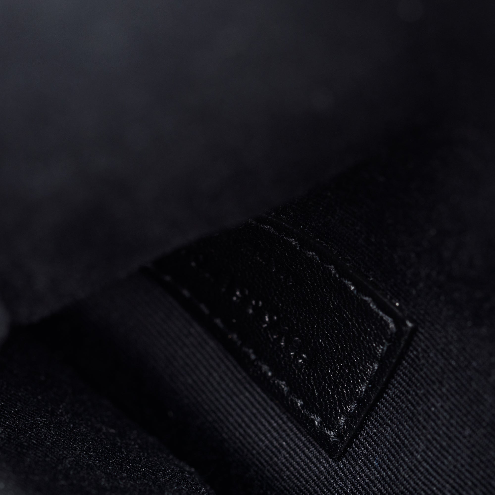 Saint Laurent 2020 Black Smooth Shiny Leather Baby Uptown Pouch w/ Box